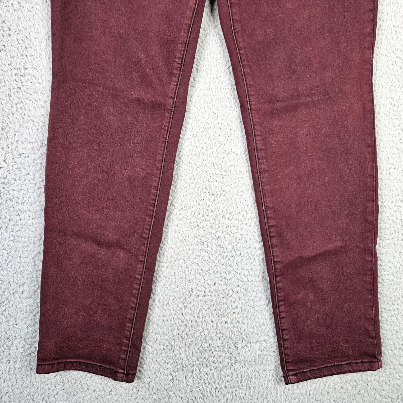 Free People Free People Jeans Women’s Purple Mid-rise Five pockets Size W29 Regular Fit Belted Denim Style Casual Mens Womens Size 29" - 2 Thumbnail
