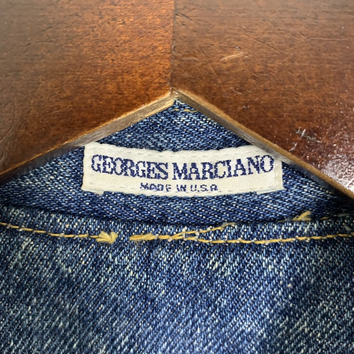 Georges Marciano × Guess Vintage Georges Marciano Iconic Denim Design Denim Jacket Size M / US 6-8 / IT 42-44 - 12 Thumbnail