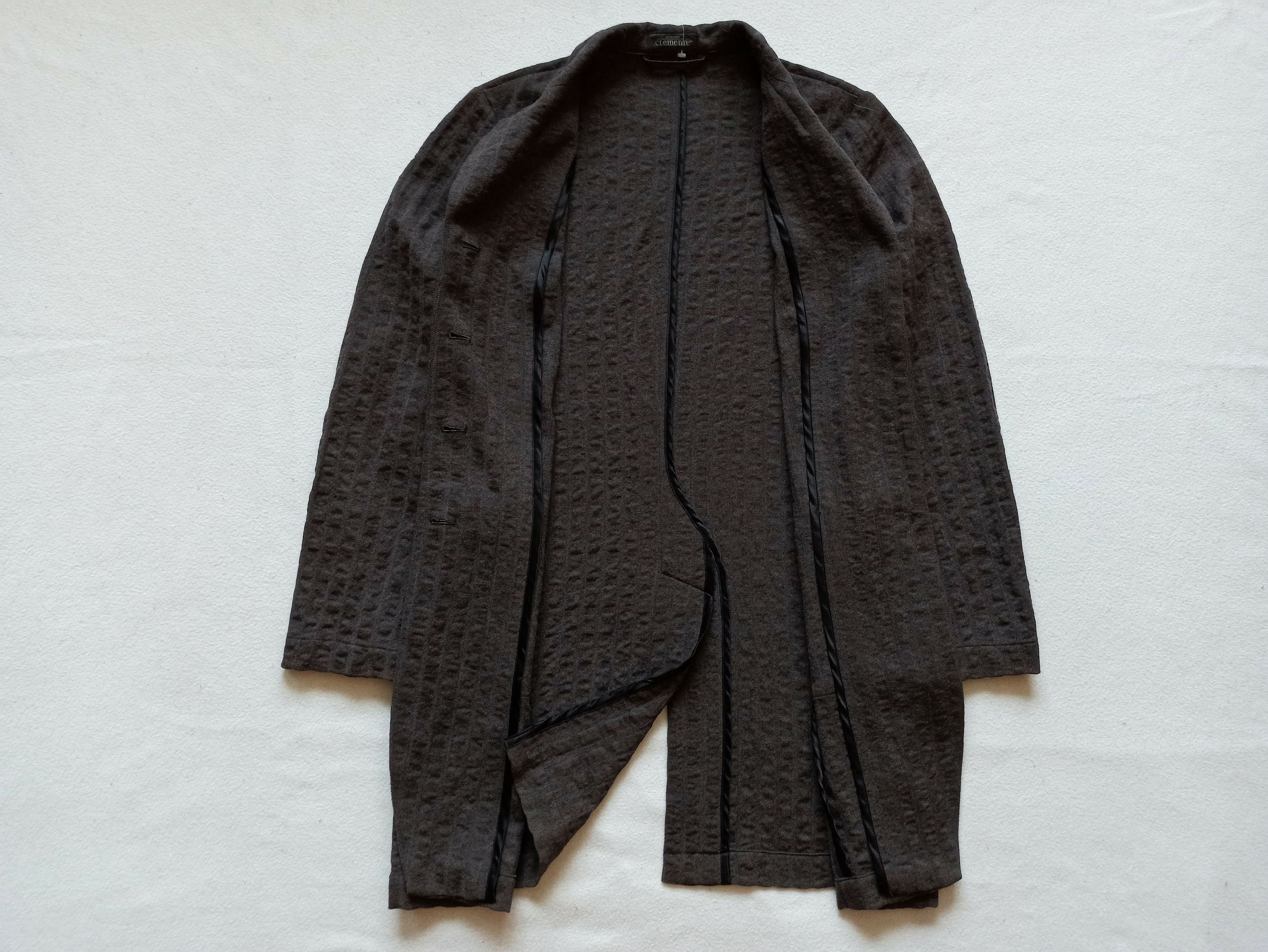 Other Elemente Clemente Textured Wool Lagenlook Jacket Size M / US 6-8 / IT 42-44 - 5 Thumbnail