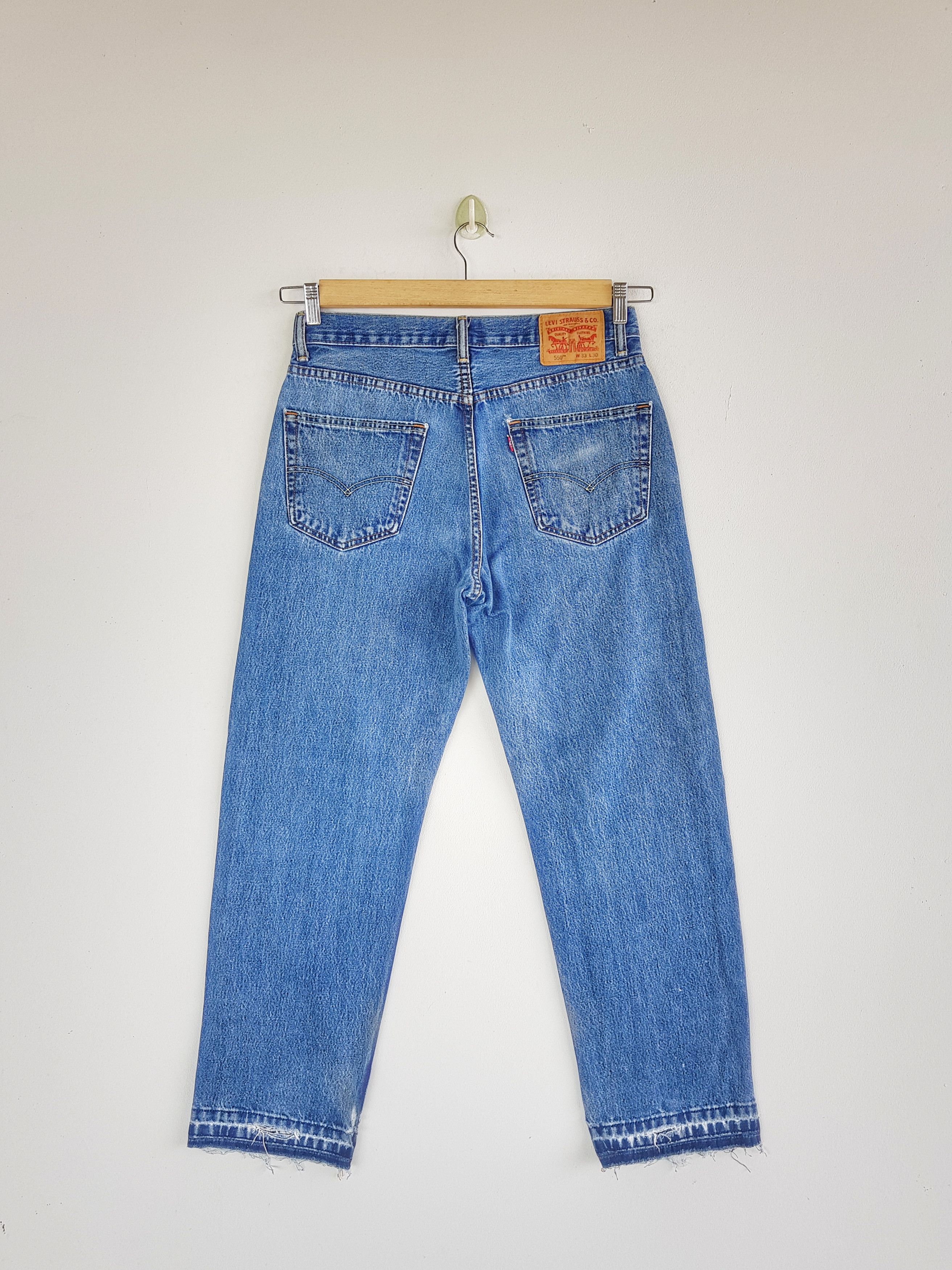 Vintage Vintage Lev'is 550 Ripped Jeans Levis Jeans Denim Pants | Grailed