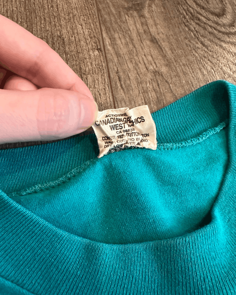 Vintage Vintage Waves Blank Essential Single Stitch T-Shirt - Medium Size US M / EU 48-50 / 2 - 5 Thumbnail
