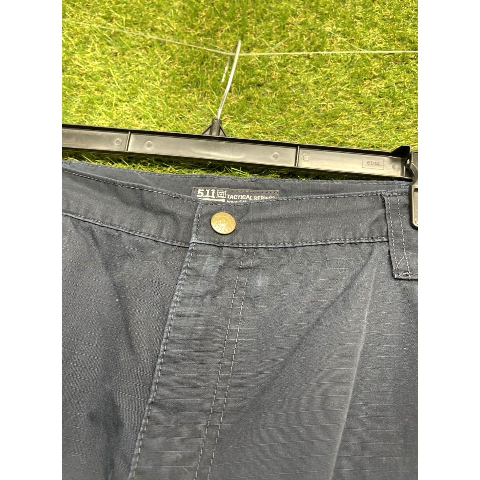 Vintage 5.11 Tactical Pants Mens 42x30 Blue Taclite Pro Cargo Ripstop Workwear Y2K Pants Size US 42 / EU 58 - 5 Thumbnail