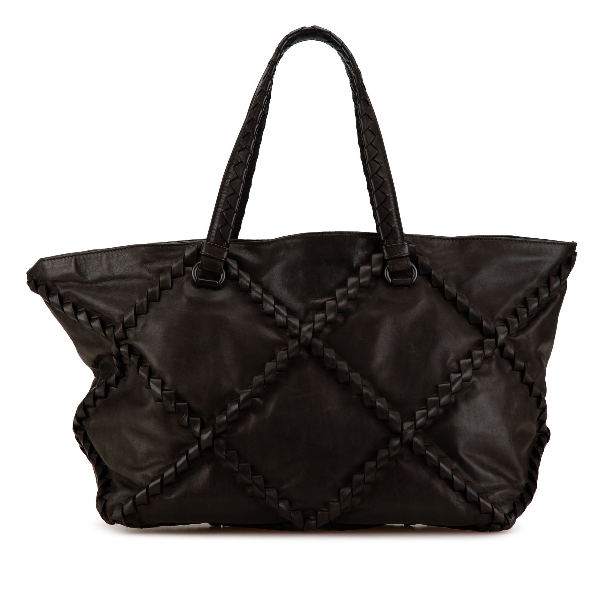 Bottega Veneta Bottega Veneta Intrecciato Tote Brown Size ONE SIZE - 1 Thumbnail
