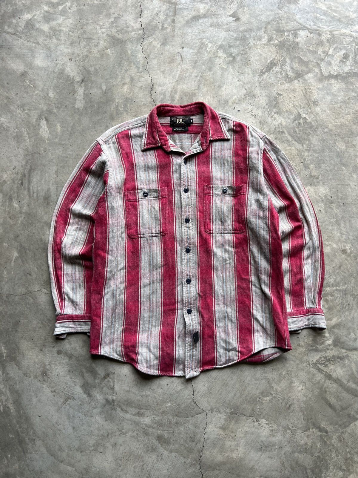 RRL Ralph Lauren Vintage DOUBLE RRL FLANNEL Size US M / EU 48-50 / 2 - 10 Thumbnail