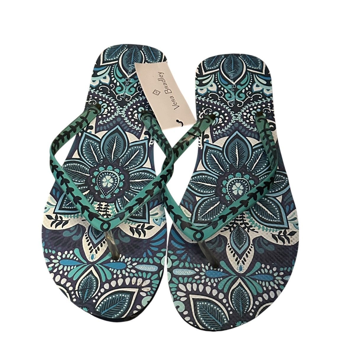 Vera Bradley Vera Bradley Blue Island Medallion flip flops Size US 9 / IT 39 - 2 Thumbnail