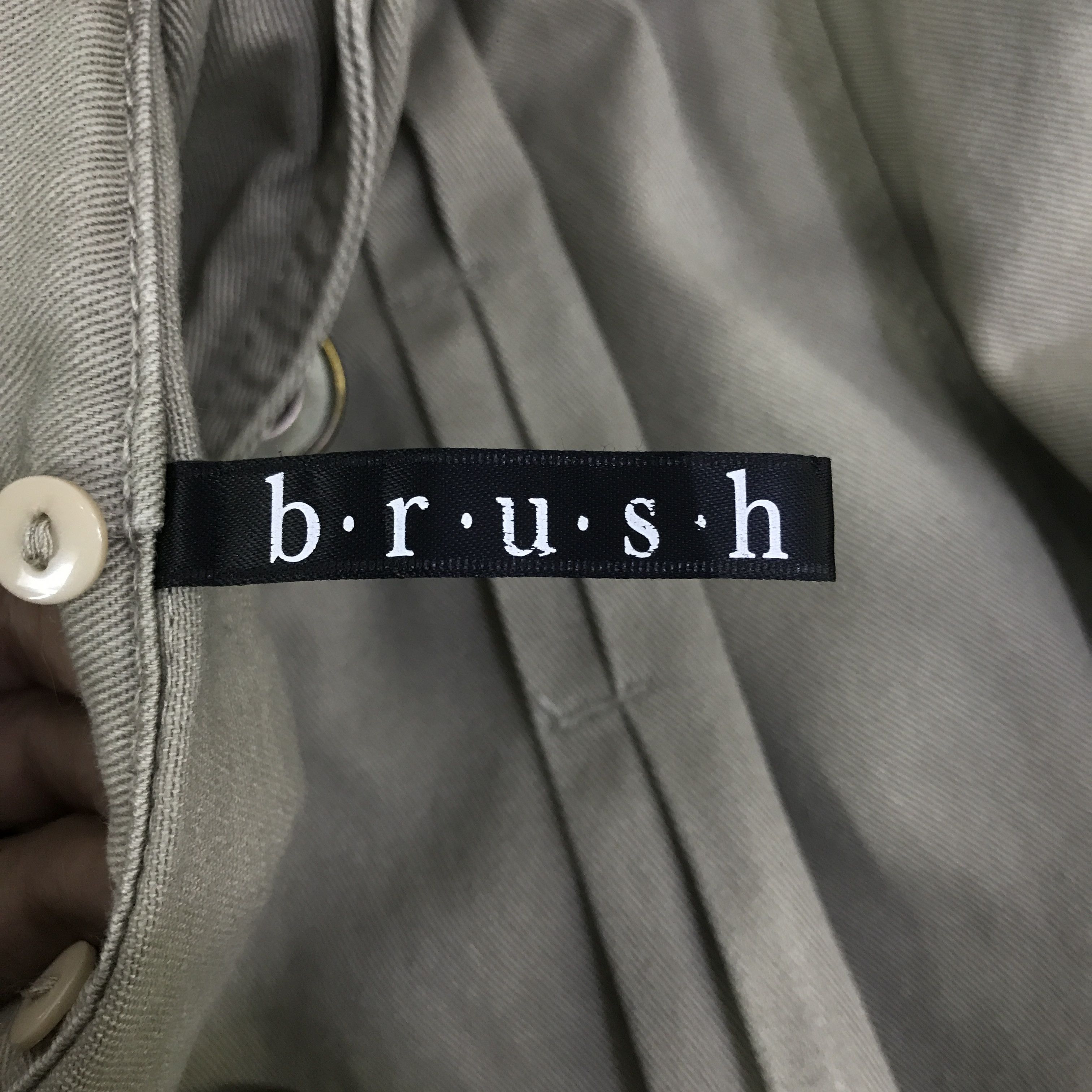 Japanese Brand b.r.u.s.h parkas hoodie jacket K122B4 Size US M / EU 48-50 / 2 - 12 Thumbnail
