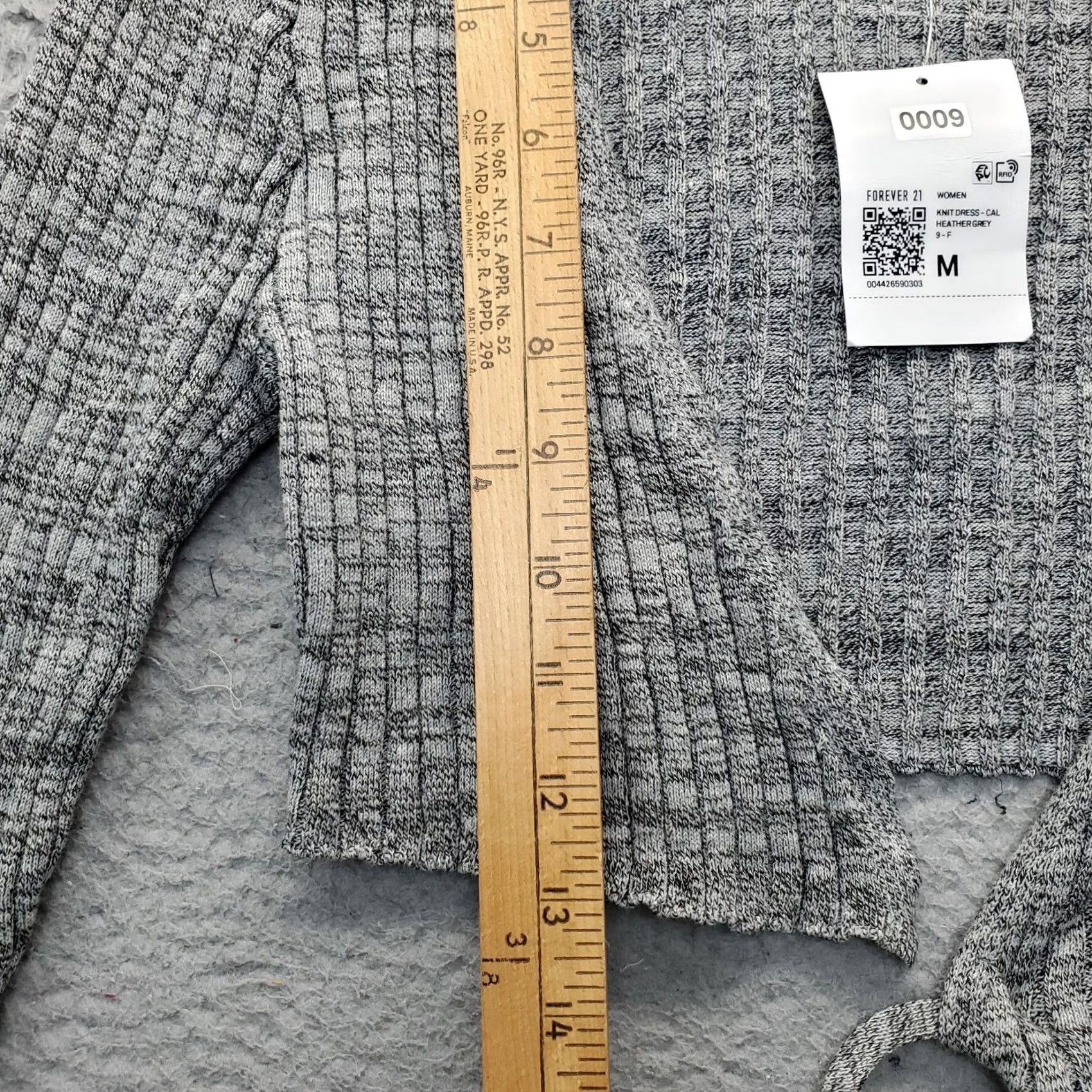 Forever 21 Forever 21 Dress Womens M Gray Heather Knit Side Cut Out O Ring Detailed Dress Size M / US 6-8 / IT 42-44 - 6 Thumbnail