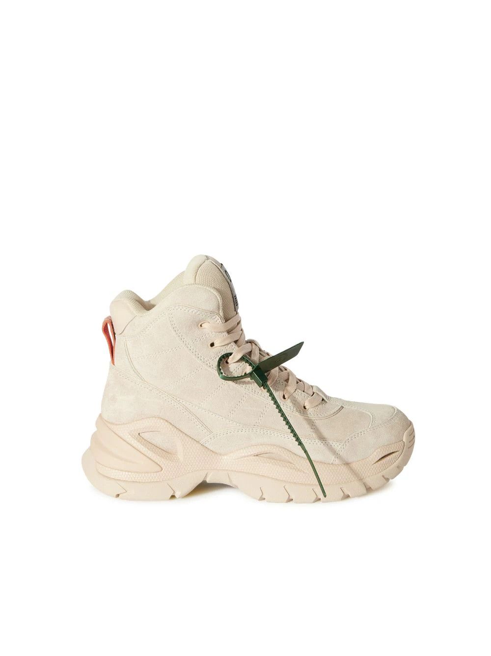 image of Off White Sneakers Leather Shoes Virgil Logo Caravaggio in Beige, Men's (Size 10)