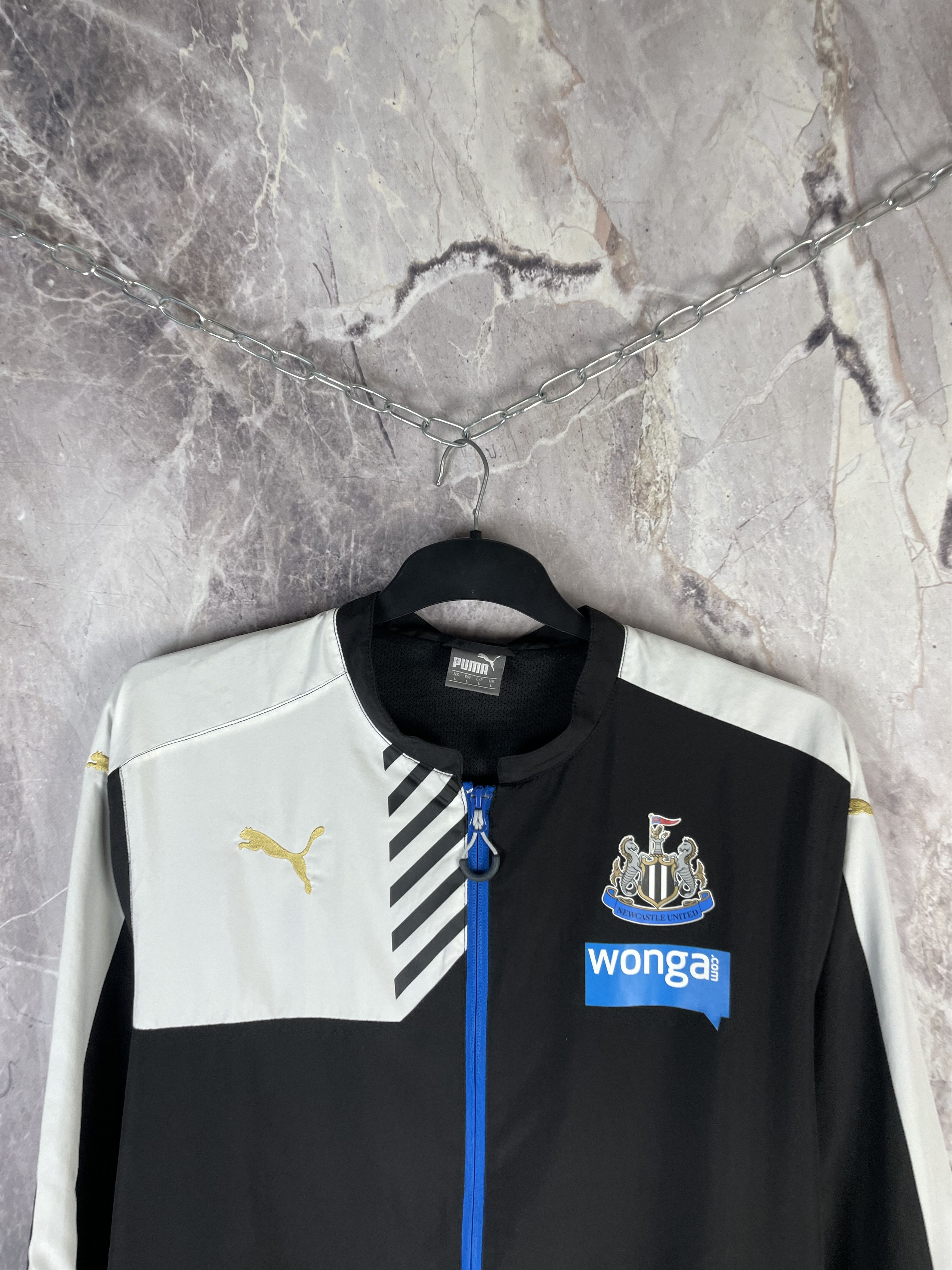Puma Puma Newcastle United Football Training Jacket Top Size US L / EU 52-54 / 3 - 3 Thumbnail