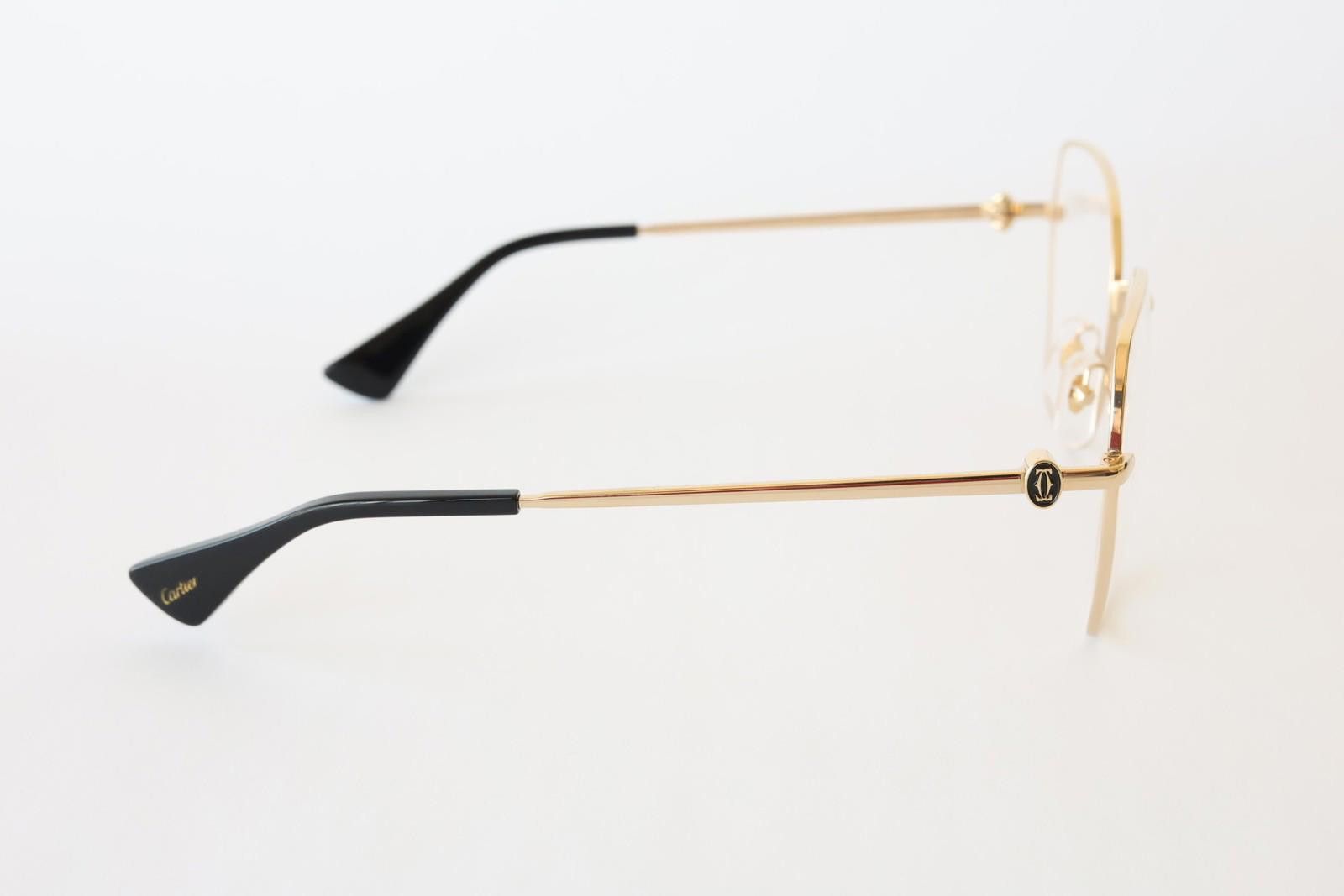 Cartier New Cartier eyewear optical eyeglasses CT0413O 001 xl gold Size ONE SIZE - 6 Thumbnail