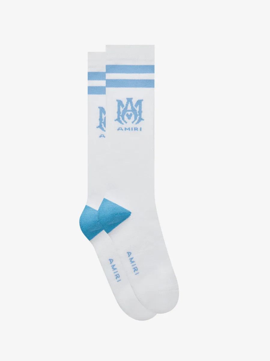 Amiri o1s1wg110525 Size: OS / MA Sock in Blue/White Size ONE SIZE - 2 Thumbnail