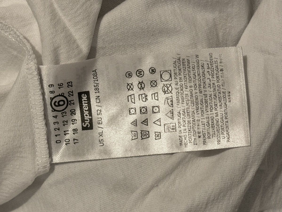 Supreme Supreme X MM6 Box Logo T-shirt Size US XL / EU 56 / 4 - 6 Thumbnail