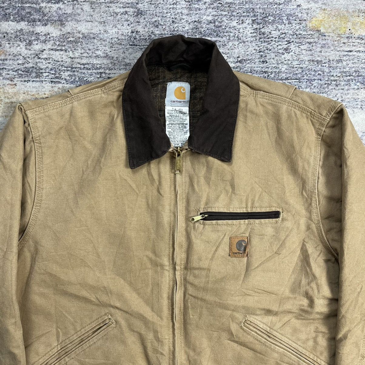 Carhartt × Vintage Vintage Carhartt detroit jacket J97 CML Size US L / EU 52-54 / 3 - 3 Thumbnail