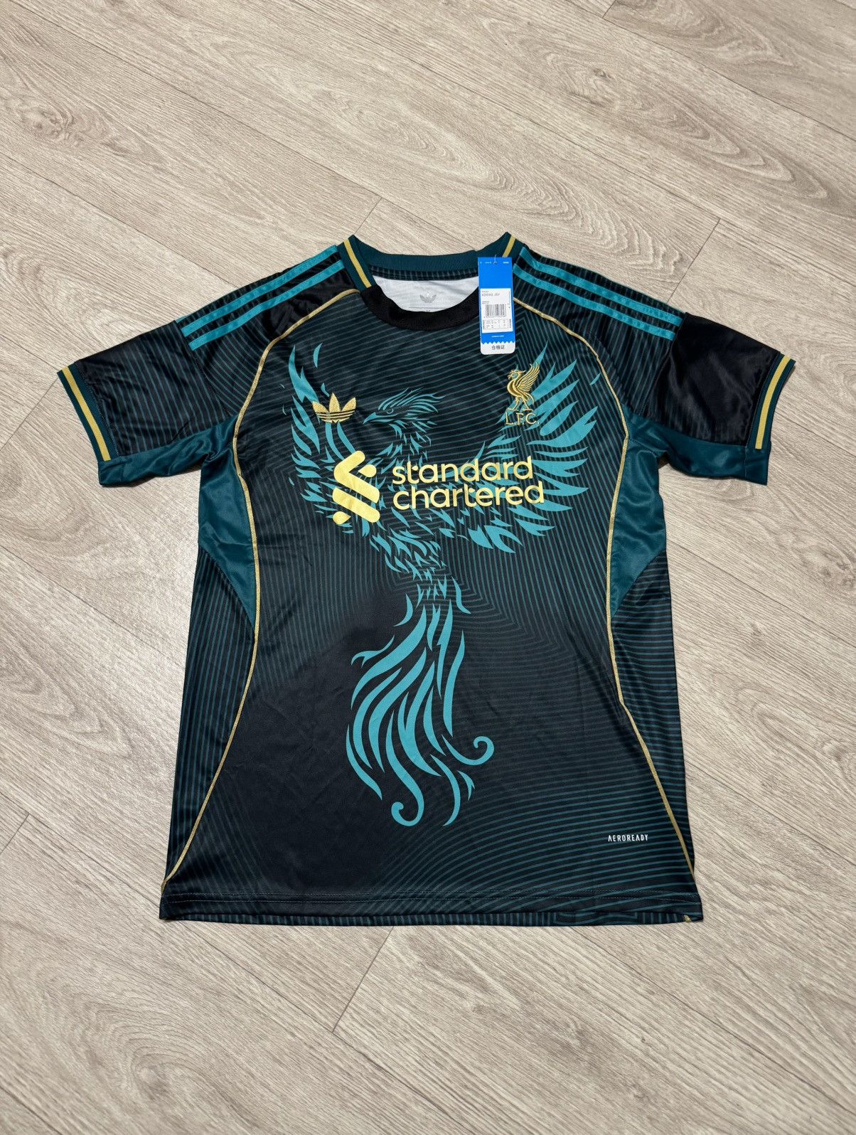 Adidas 🔷Adidas Liverpool Salah #11 Soccer jersey Phoenix Big logo🔷 Size US M / EU 48-50 / 2 - 1 Thumbnail