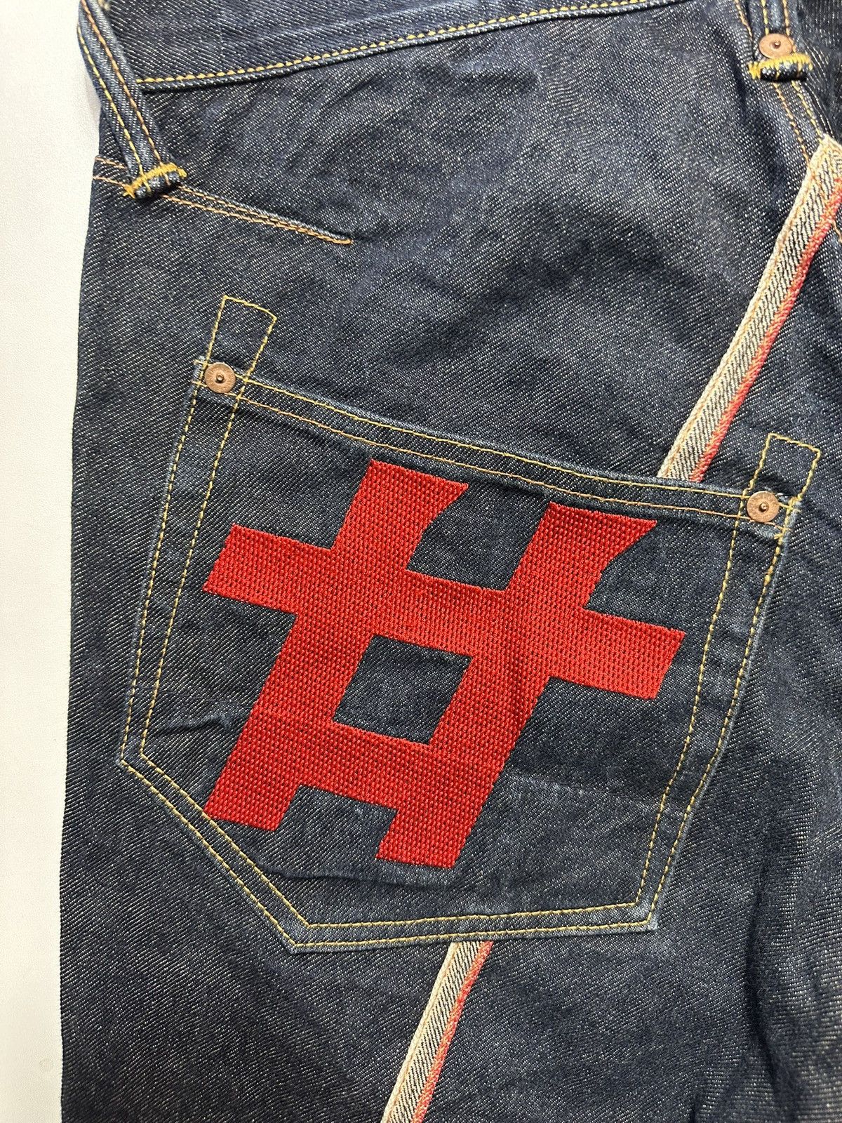 Evisu Vintage Evisu 21th Anniversary Selvedge Jeans Size US 31 - 4 Thumbnail