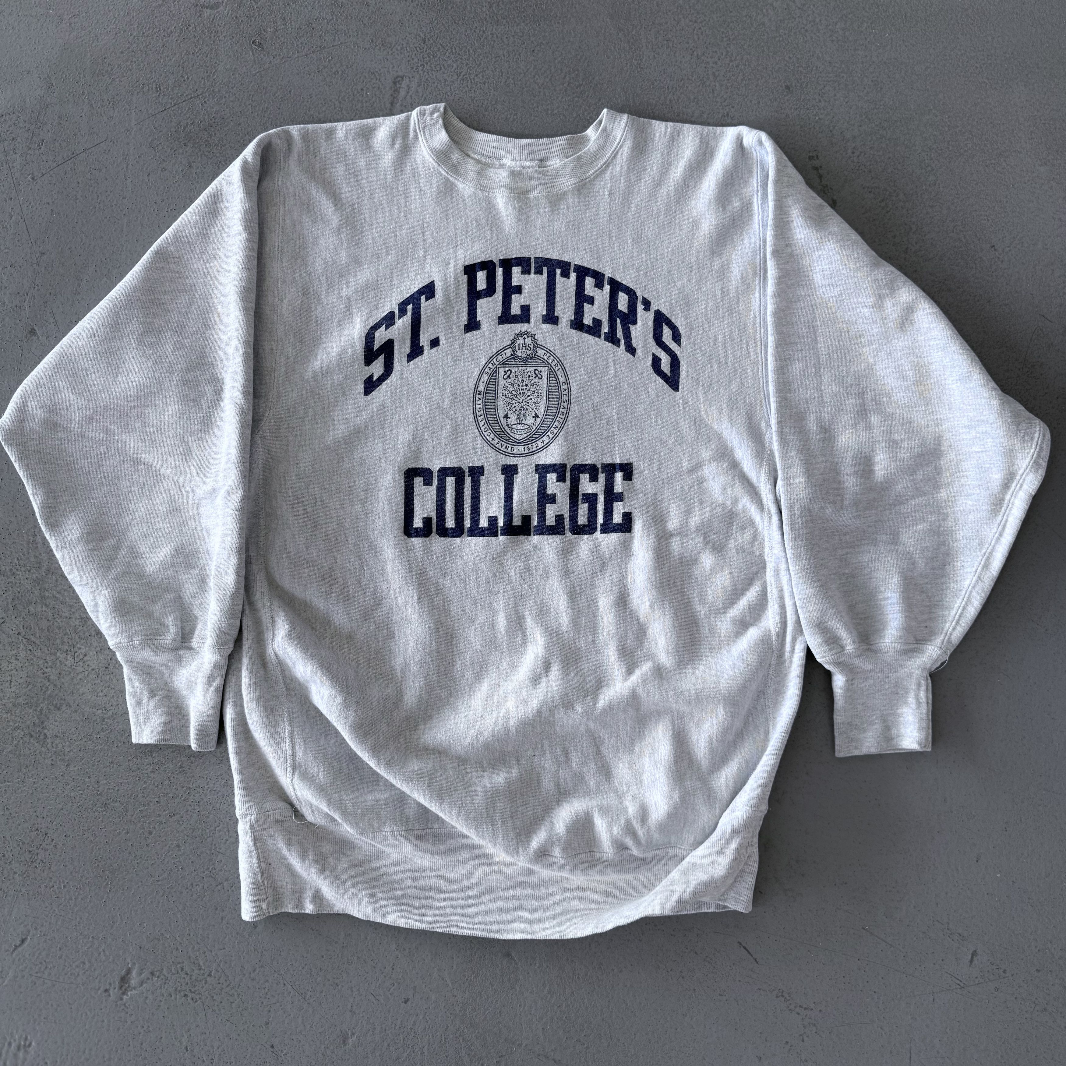 Vintage Champion Reverse Weave St Peters College Sweatshirt