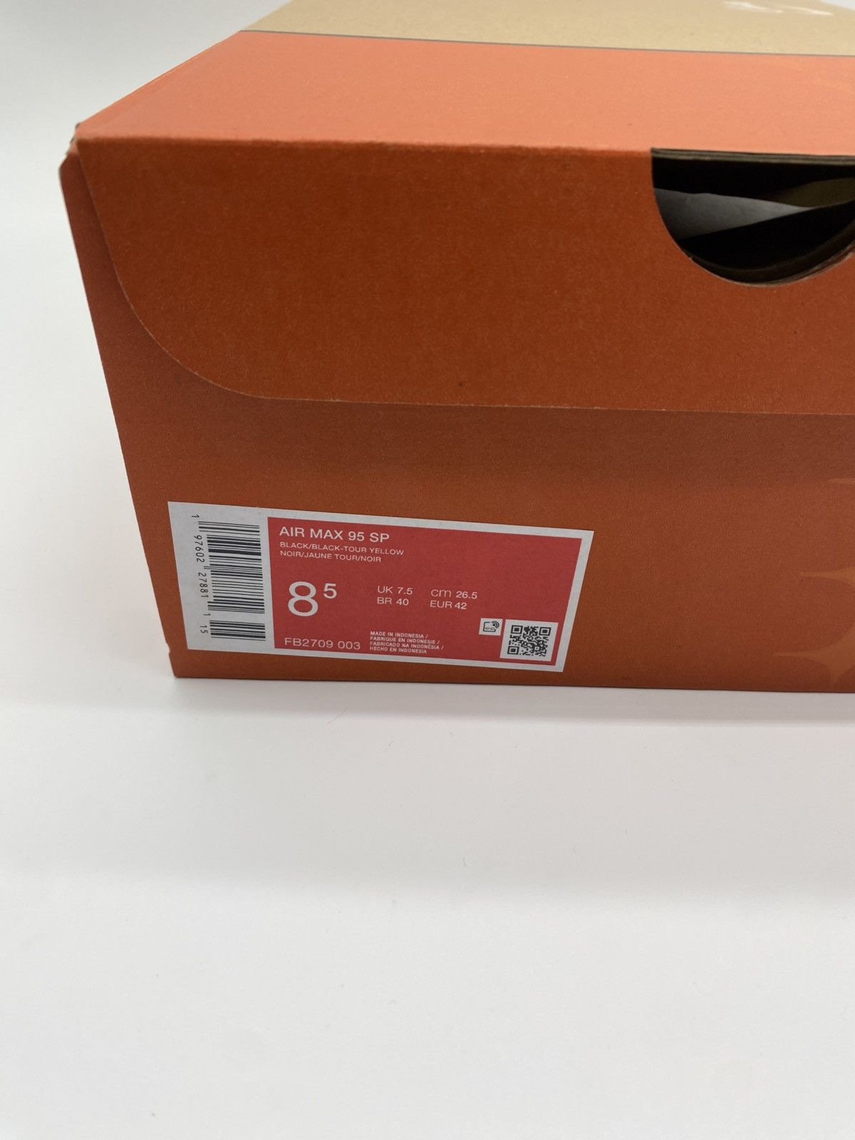 Corteiz × Nike Nike Air Max 95 Corteiz Honey Black US 8.5 Brand New Size US 8.5 / EU 41-42 - 12 Thumbnail