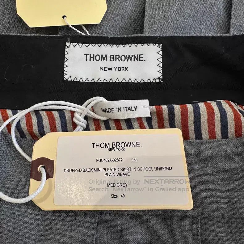 Thom Browne Thom Browne Classic Pleated Skirt Size 26" / US 2 / IT 38 - 6 Thumbnail