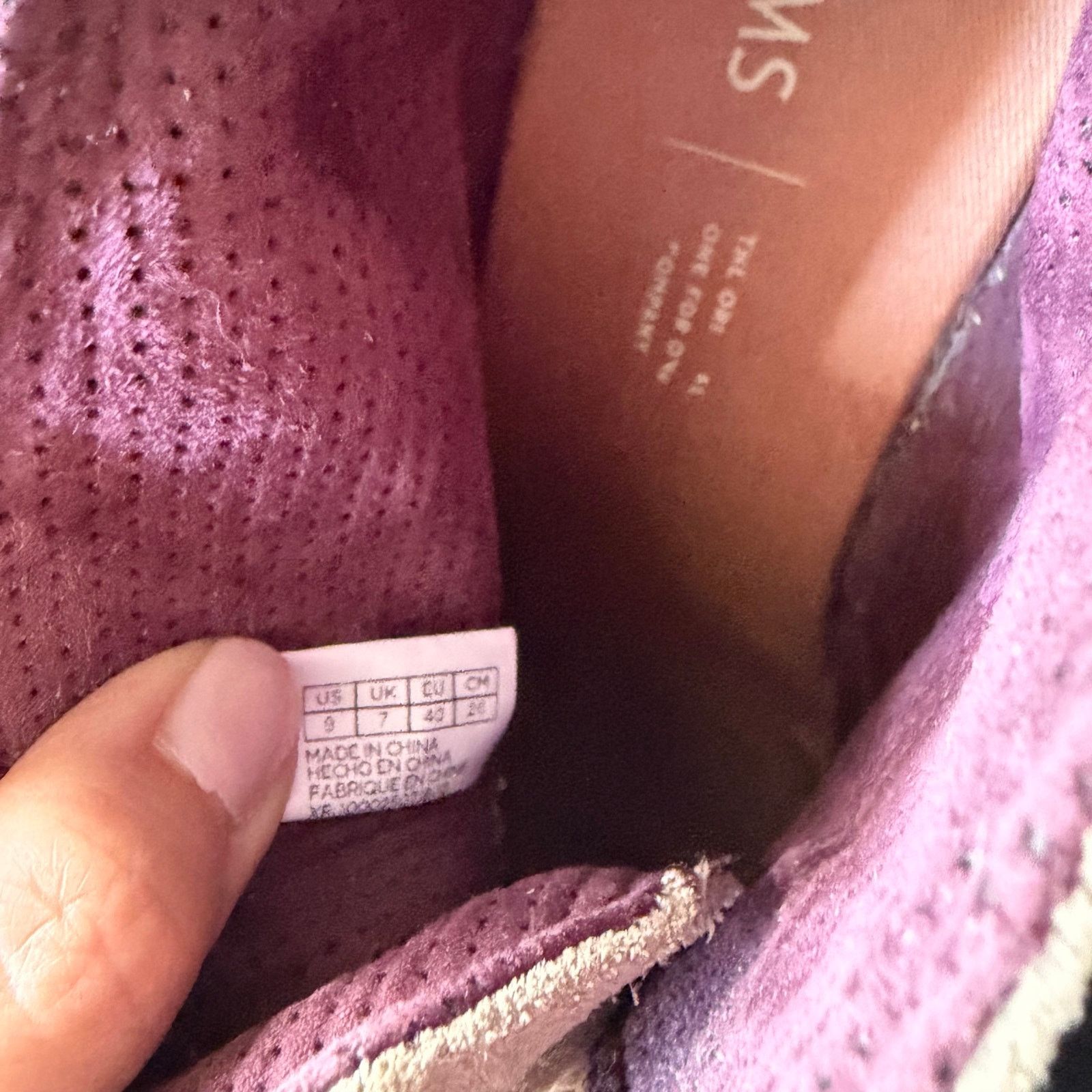 Toms Tom's Women's Kala Wedge Taupe Suede Bootie Lace Up - Size 9 Size US 9 / IT 39 - 9 Thumbnail