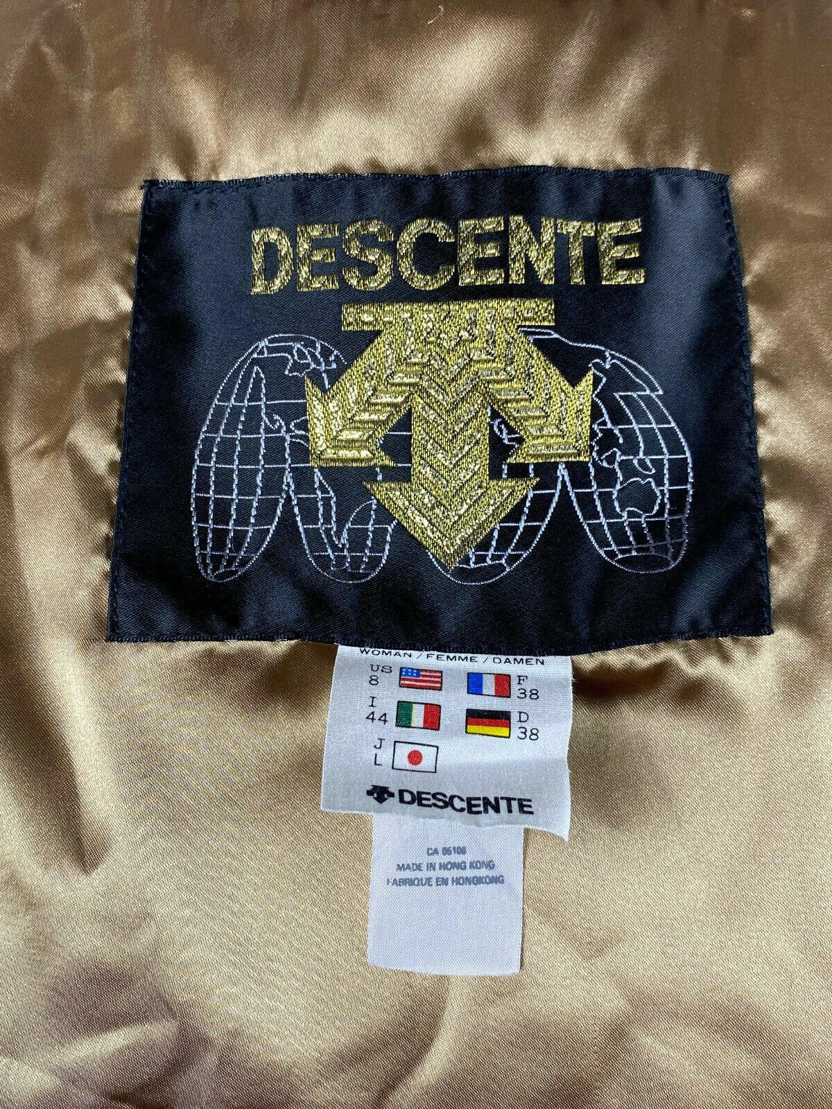 Descente Ladies Descente Purple Vintage Ski Jacket Size F38 USA8 Size M / US 6-8 / IT 42-44 - 11 Thumbnail