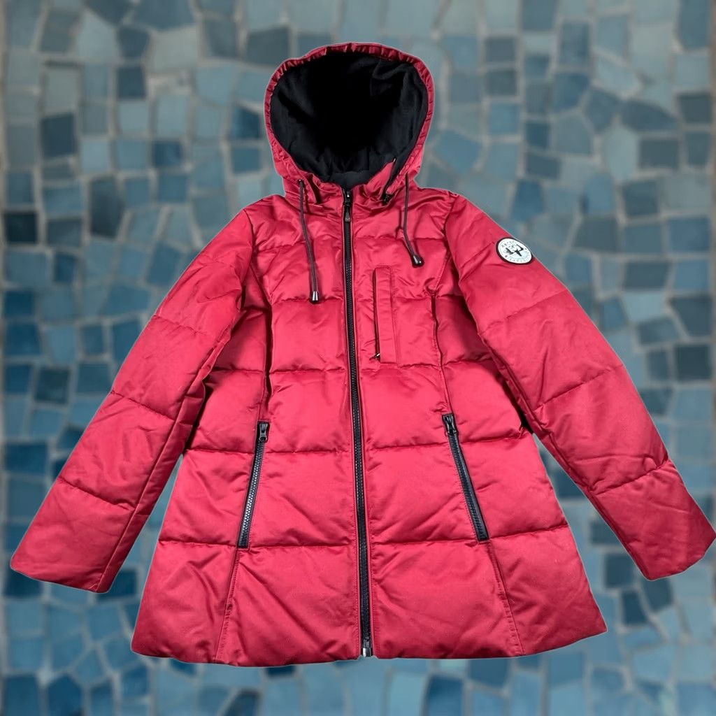 Vintage VINTAGE Expedition Parka Shirt Womens XS Goose Down Coat Full Zip Hooded Quilted Puffer Size XS / US 0-2 / IT 36-38 - 1 Thumbnail