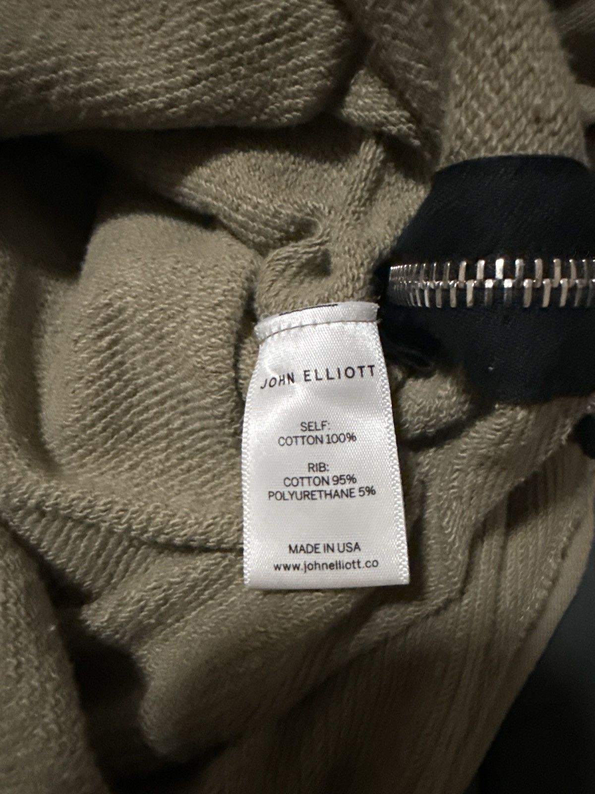 John Elliott John Elliott Green Side Zip Hoodie 3 Size US L / EU 52-54 / 3 - 3 Thumbnail