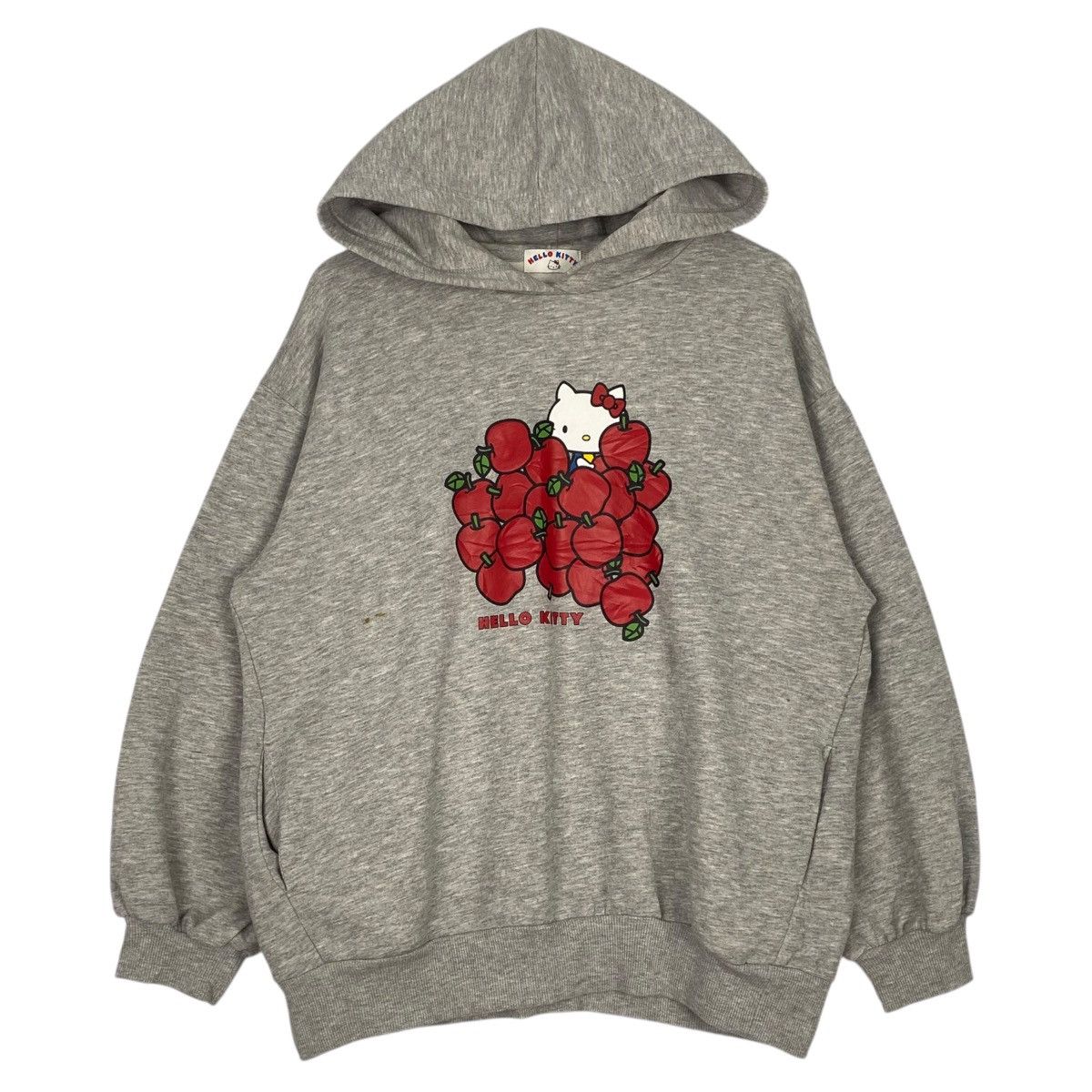 Vintage Vintage Hello Kitty Hoodie Printed Sweater Gray Size L / US 10 / IT 46 - 1 Thumbnail