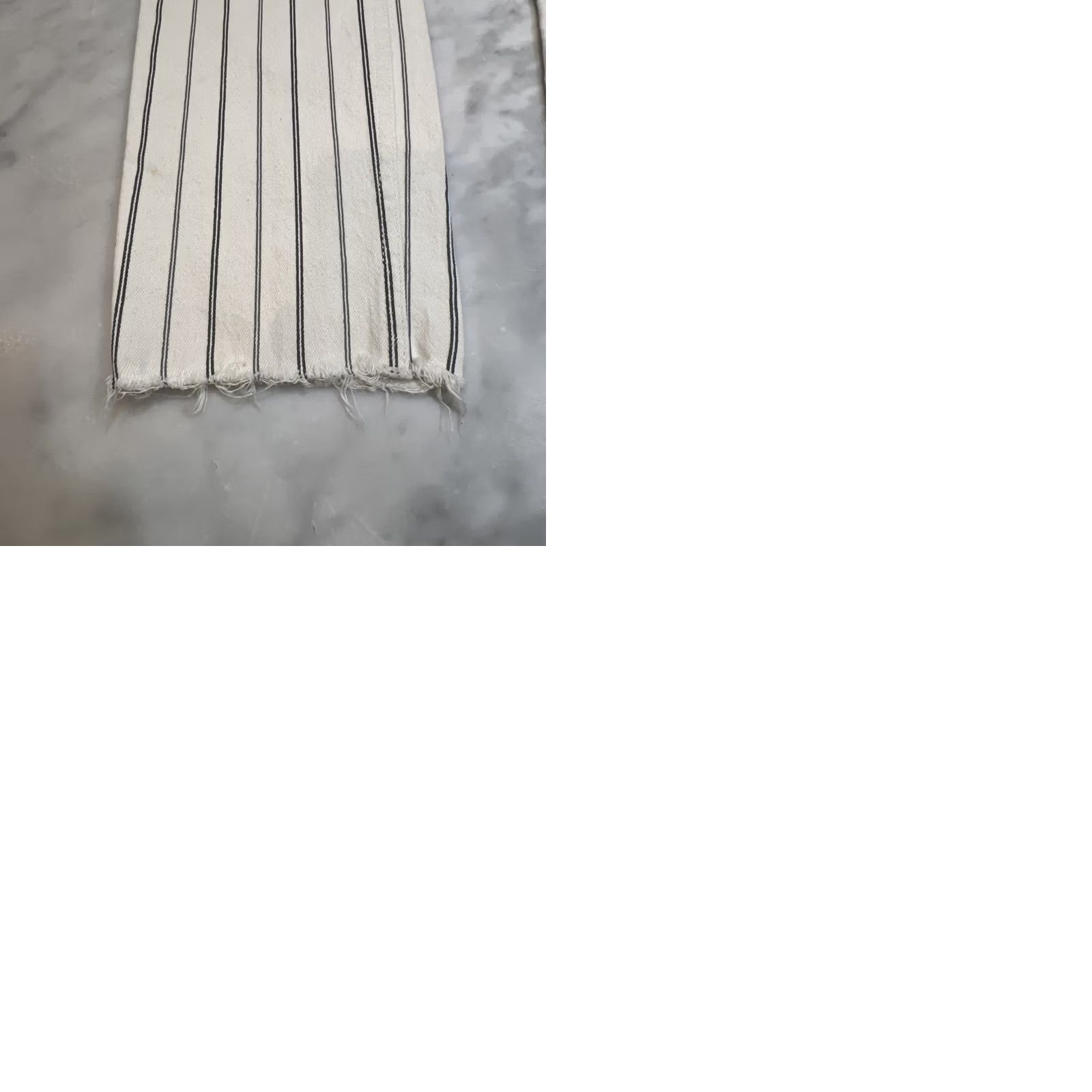 Abercrombie & Fitch VINTAGE Abercrombie Simone High Rise Slim Jeans White Striped 6R 28 Womens Size 28" / US 6 / IT 42 - 11 Thumbnail