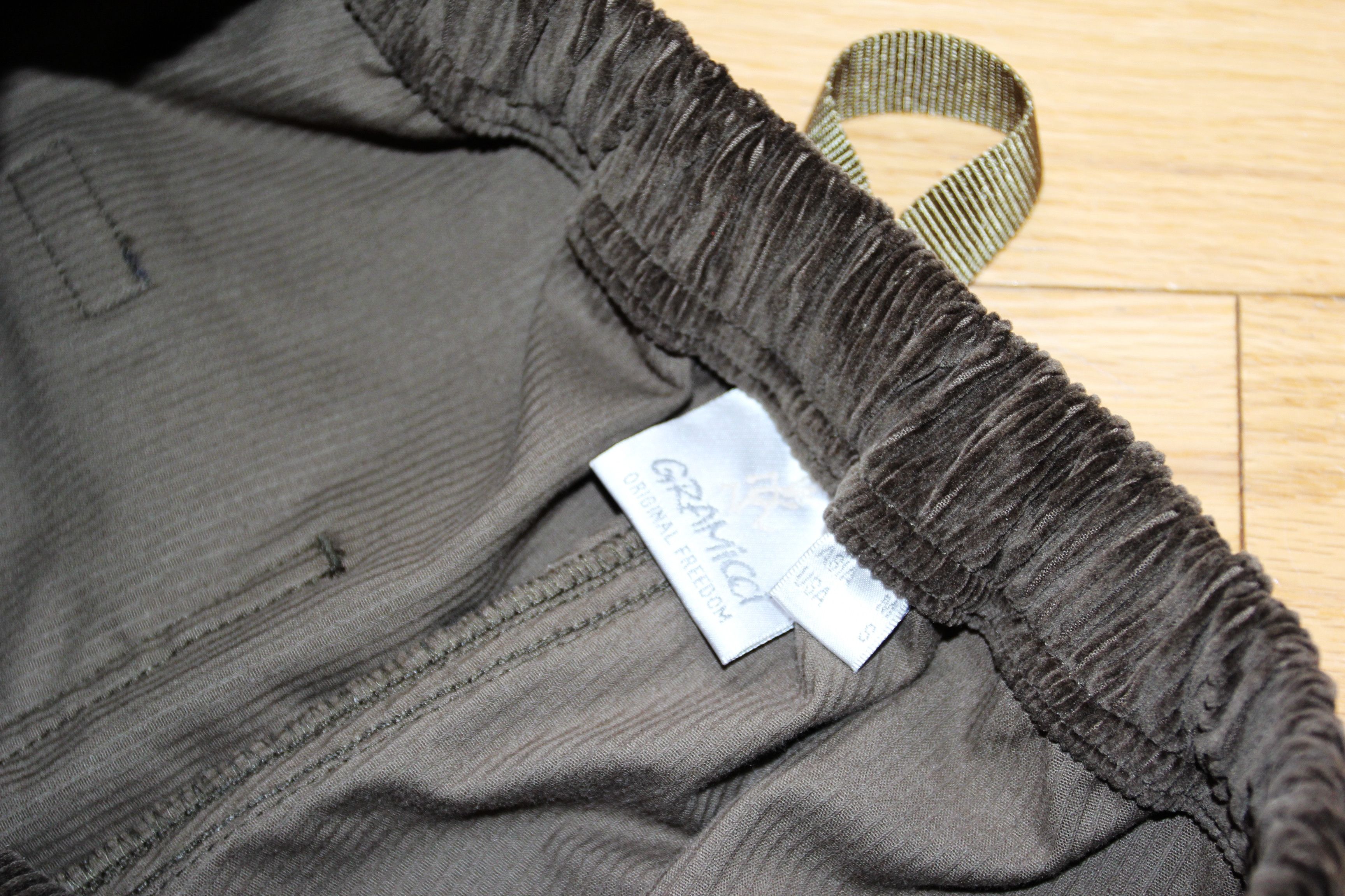 Gramicci BNWT AW24 GRAMICCI CORDUROY LOOSE TAPERED RIDGE PANT GREEN S Size US 30 / EU 46 - 8 Thumbnail