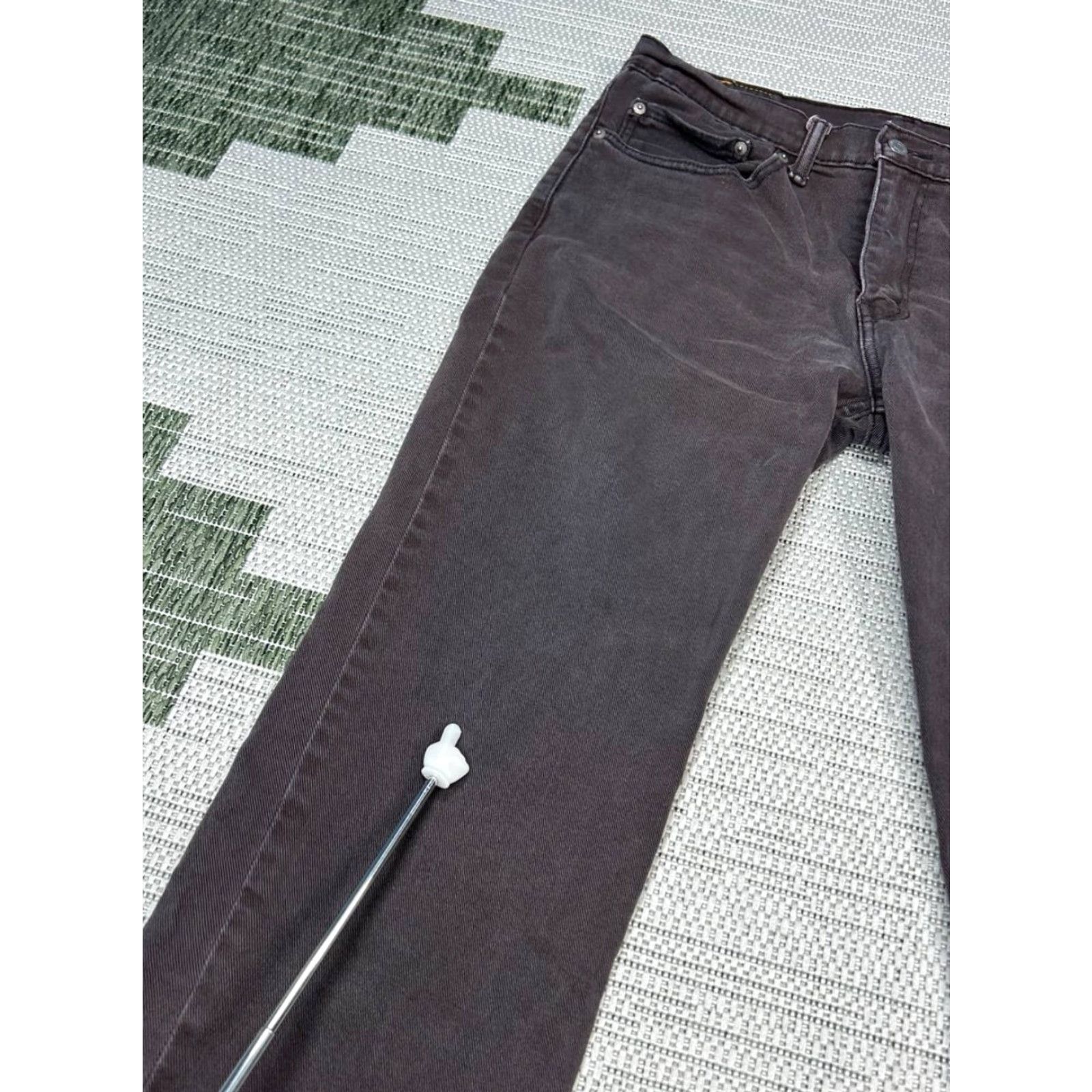 Levi's Levi's 514 Jeans Mens 34 Brown Denim Straight Fit 34x28 Levi's 500 Series Jeans Mens Brown Denim Straight 34x28 Size US 34 / EU 50 - 4 Thumbnail