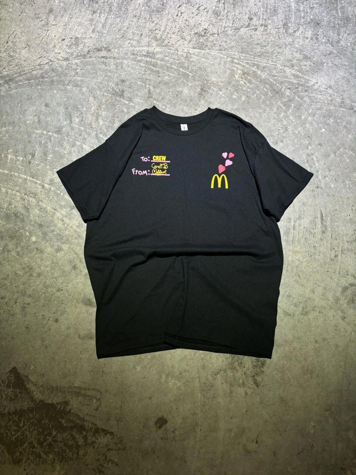 Other [NEW] Cardi B x McDonald’s Staff Tee Size US XL / EU 56 / 4 - 2 Thumbnail