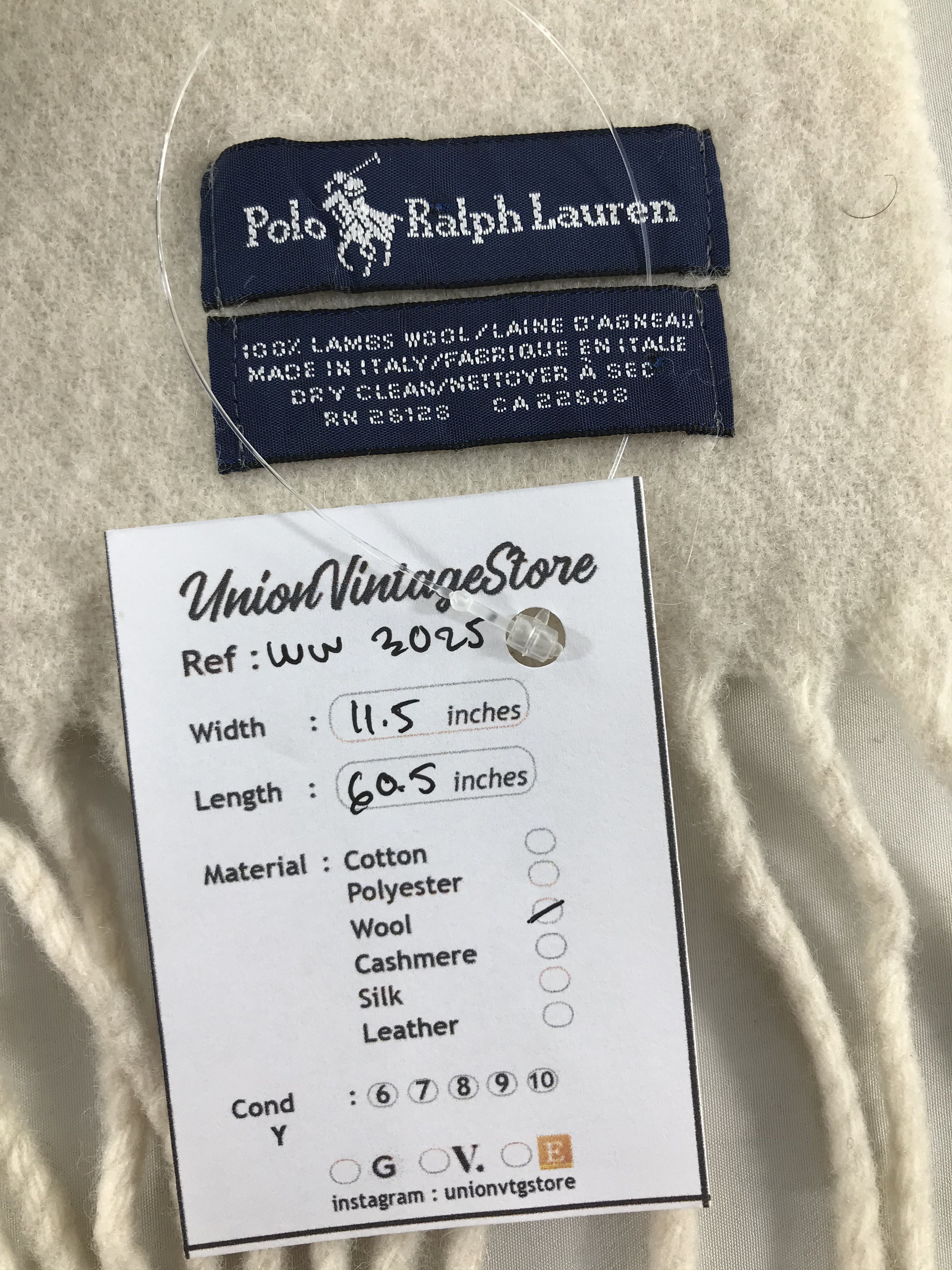 Polo Ralph Lauren Polo Ralph Lauren Scarf / Muffler / Neckwear - WW3025 Size ONE SIZE - 5 Thumbnail