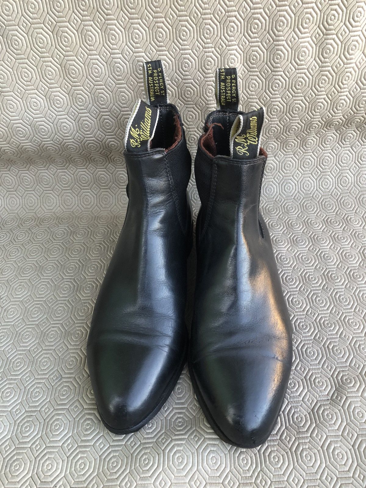 R.M. Williams R.M William’s Black Calfskin Leather Women’s Boot Size 6 G Size US 8.5 / IT 38.5 - 2 Thumbnail