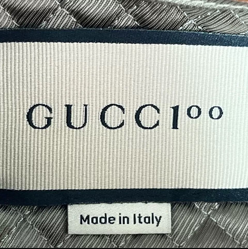 Gucci gucci's latest brown full print logo round neck zip-up Size US M / EU 48-50 / 2 - 6 Thumbnail