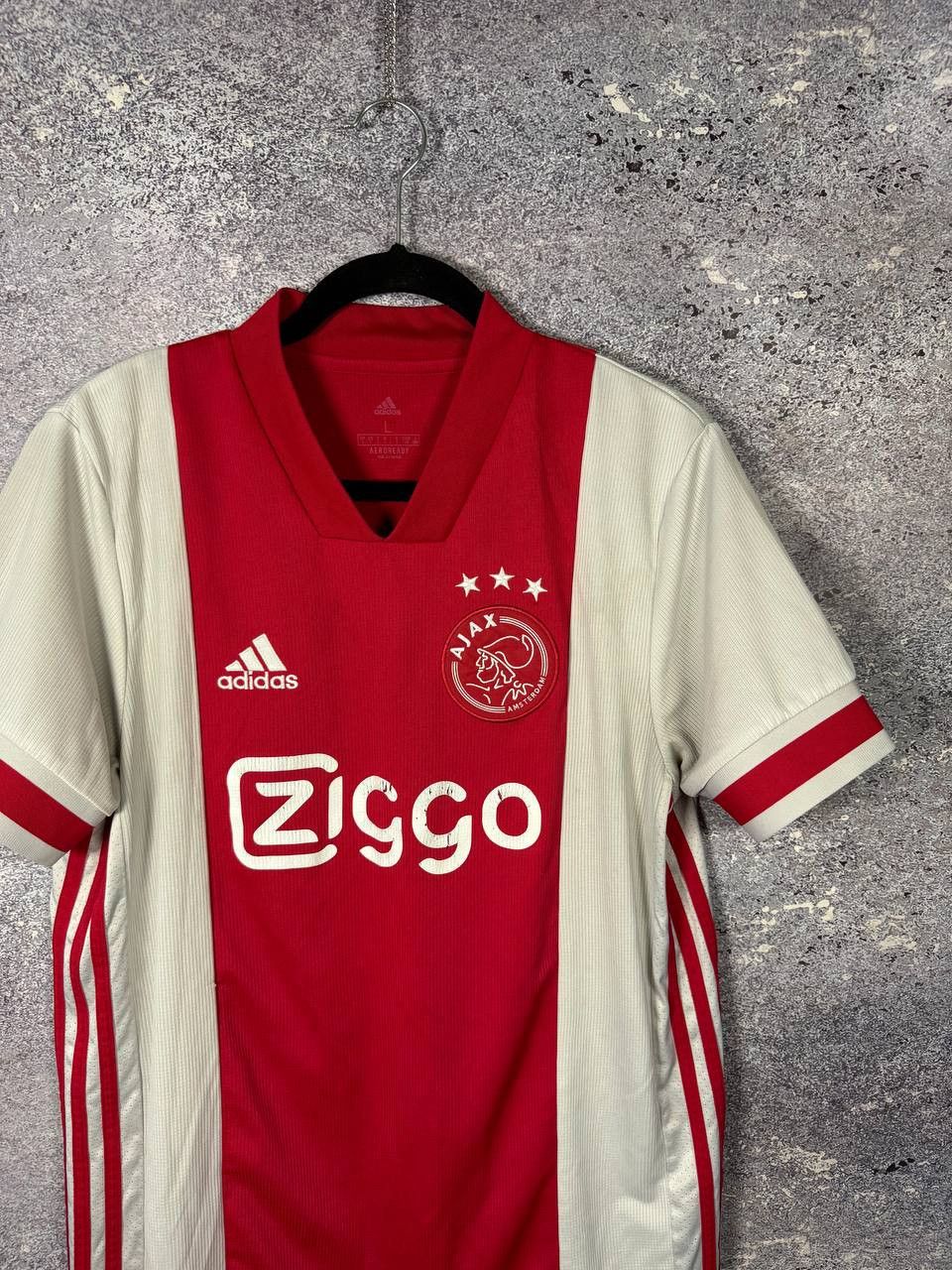 Adidas × Vintage Vintage AJAX 2020/21 Adidas Soccer Jersey Blokcore L sz Size US L / EU 52-54 / 3 - 2 Thumbnail