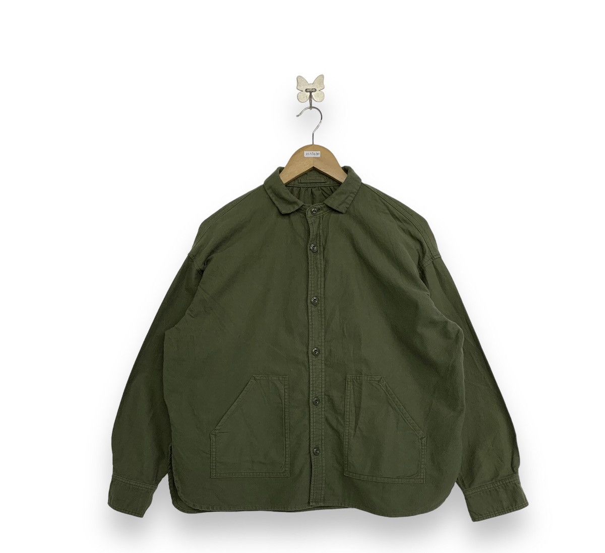 image of Omnigod Utility Army Green Outerwear Jacket, Men's (Size Medium)