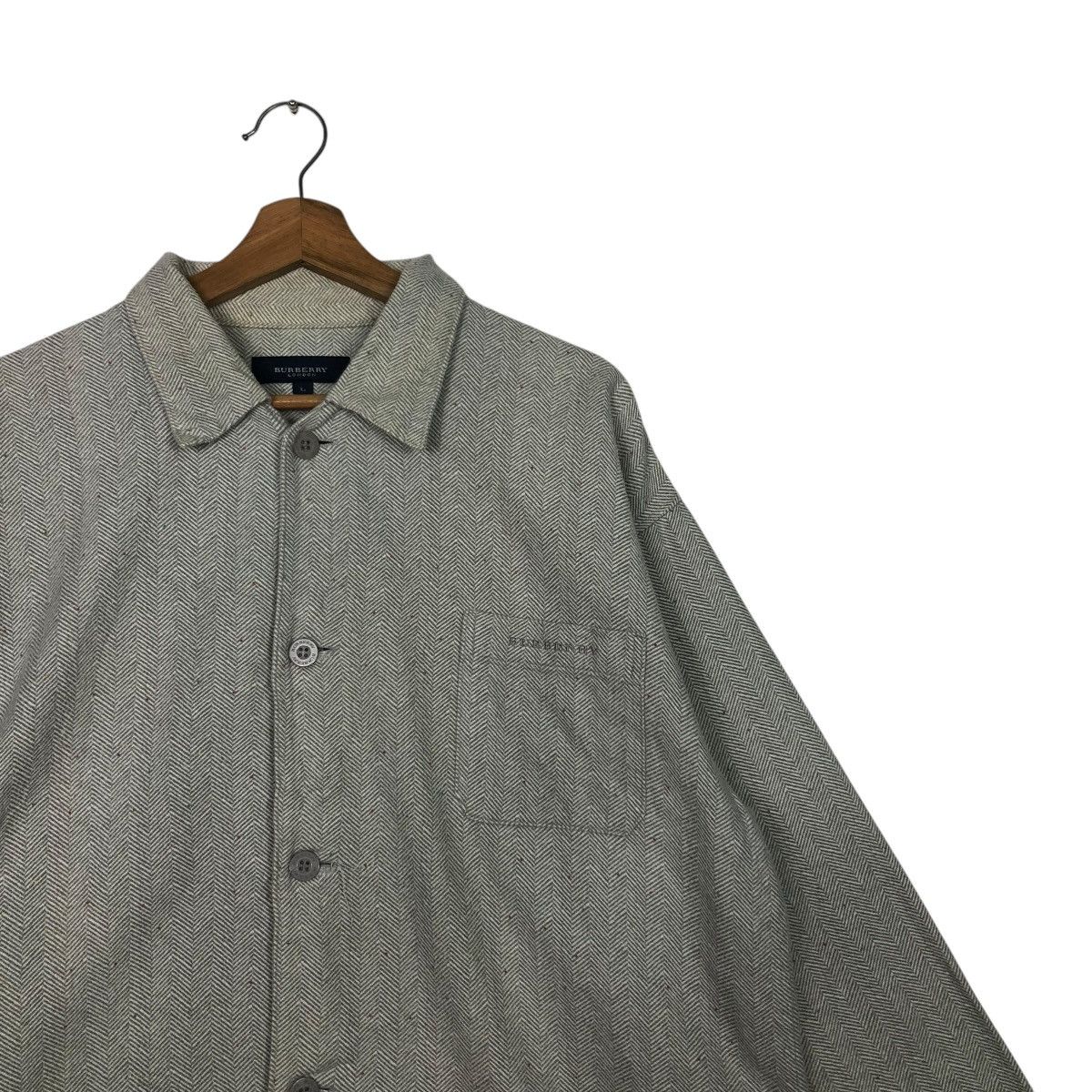 Burberry 🔥VINTAGE BURBERRY LONDON SLEEP WEAR SHIRT BUTTON Size US L / EU 52-54 / 3 - 8 Thumbnail