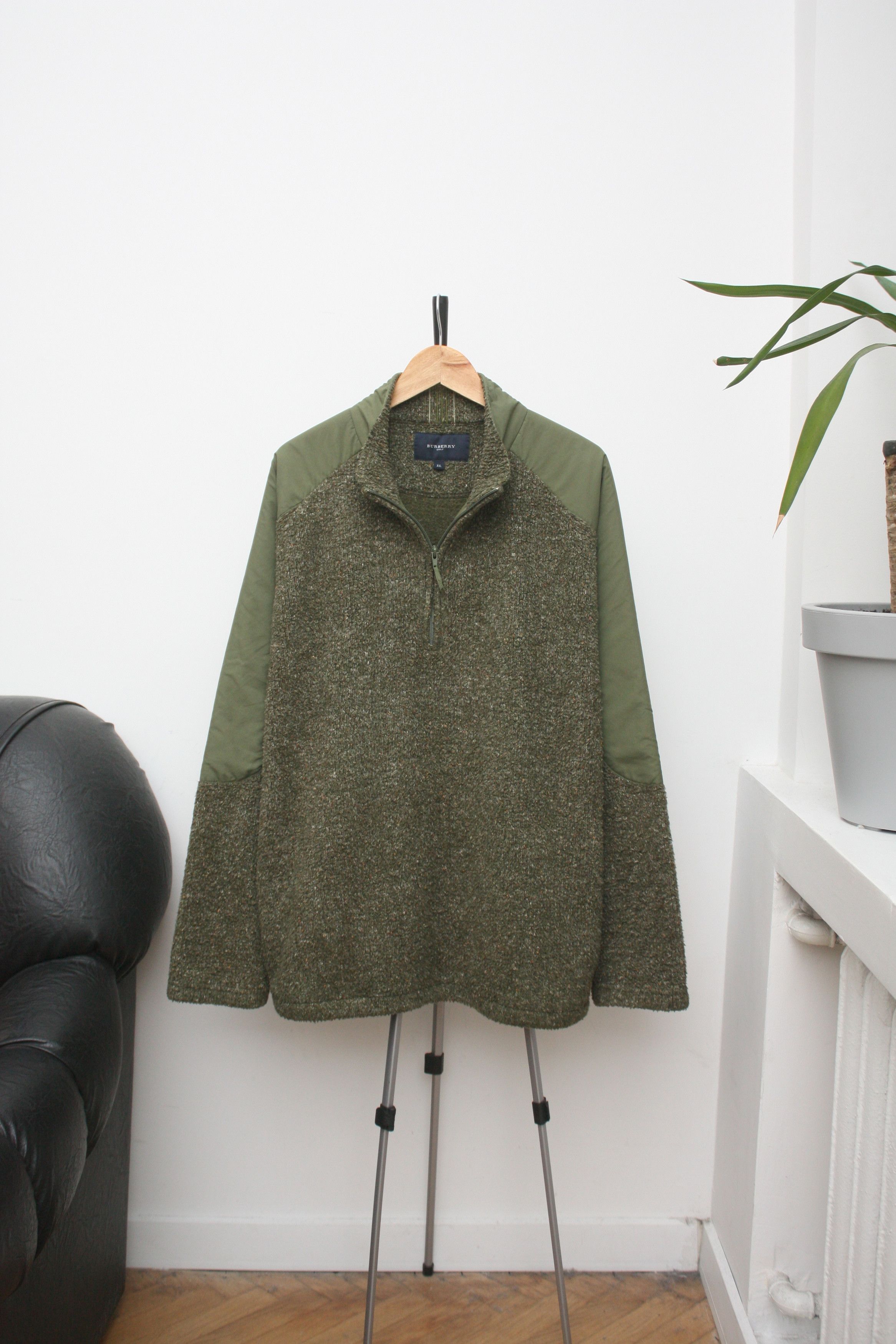 Burberry Burberry Golf Green Knitted Pullover Sweater XL Size US XL / EU 56 / 4 - 2 Thumbnail