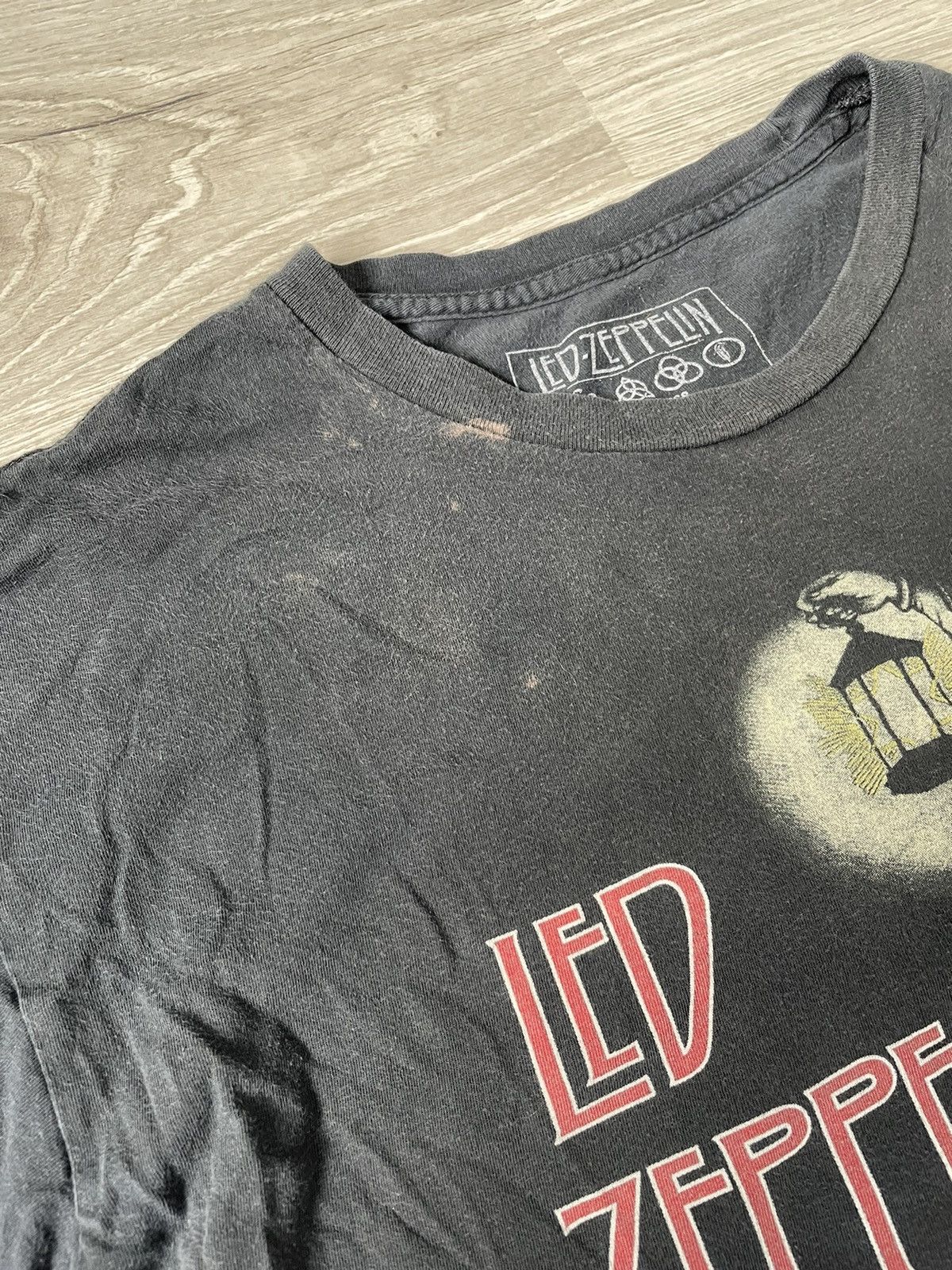 Japanese Brand × Led Zeppelin × Vintage Men's Shirt Led Zeppelin Rock Size US L / EU 52-54 / 3 - 6 Thumbnail