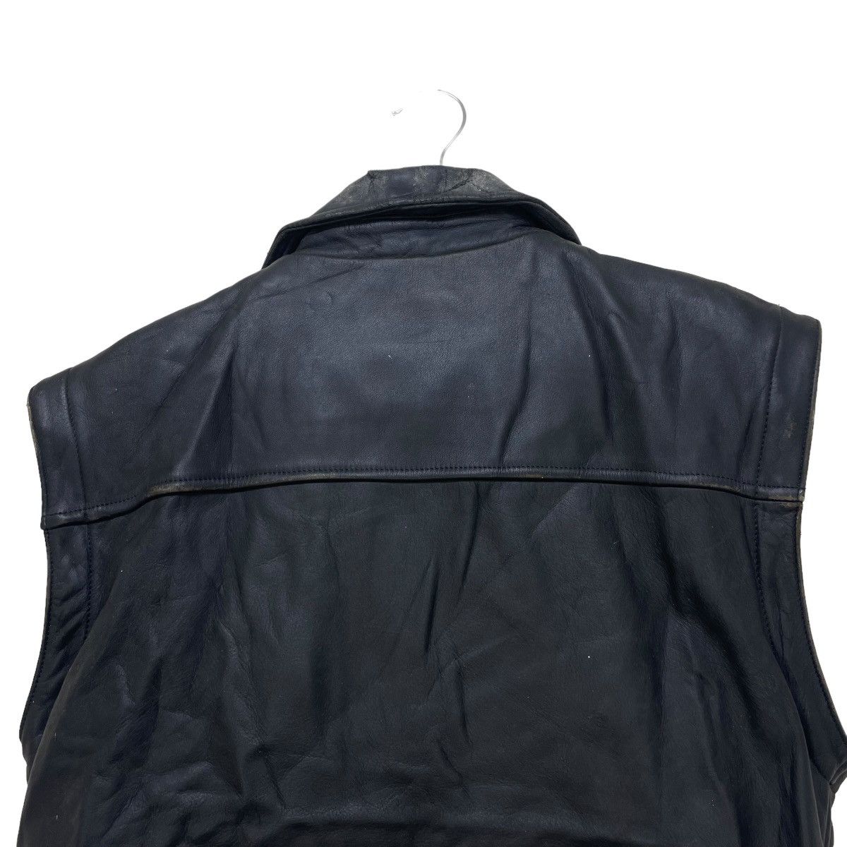 Hein Gericke 🔥Vintage Japanese Brand PLICANA Cowhide Leather Vest Jacket Size US M / EU 48-50 / 2 - 10 Thumbnail