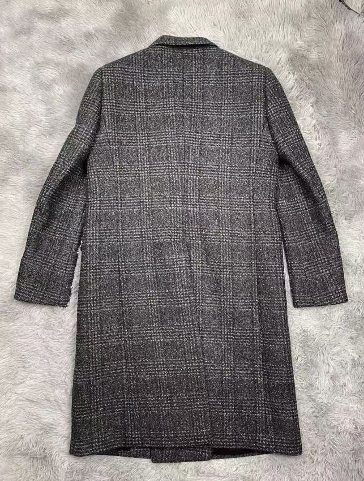 Celine × Hedi Slimane 19FW Prince of Wales Chesterfield Coat sz48/50/52 Size US L / EU 52-54 / 3 - 4 Thumbnail
