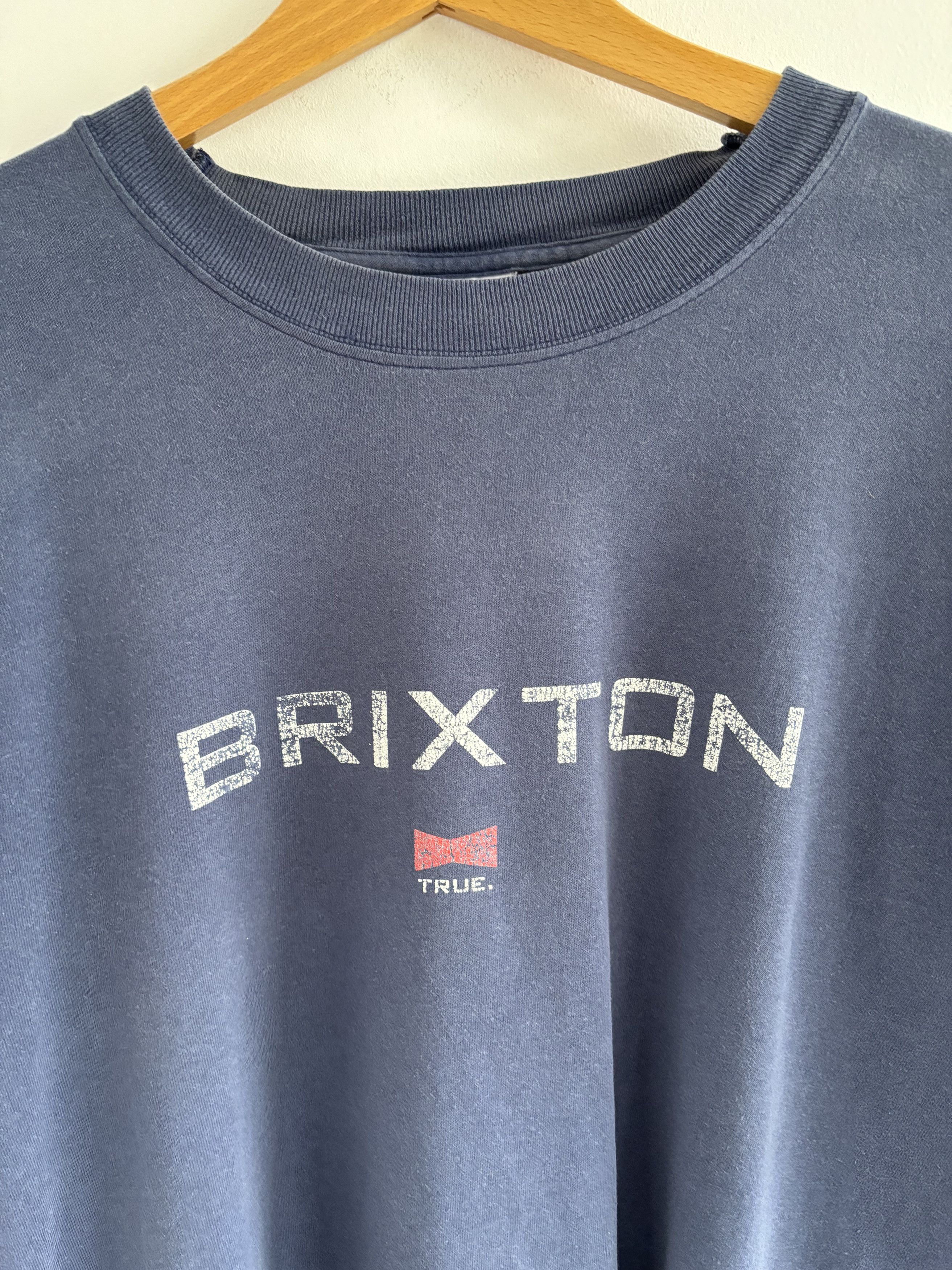 Brixton × Budweiser × Vintage Vintage Brixton Budweiser Distressed Faded Tee Size US L / EU 52-54 / 3 - 3 Thumbnail