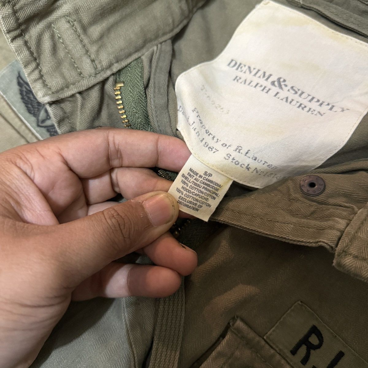 Polo Ralph Lauren Ralph Lauren Denim & Supply M-65 field jacket Size US S / EU 44-46 / 1 - 6 Thumbnail
