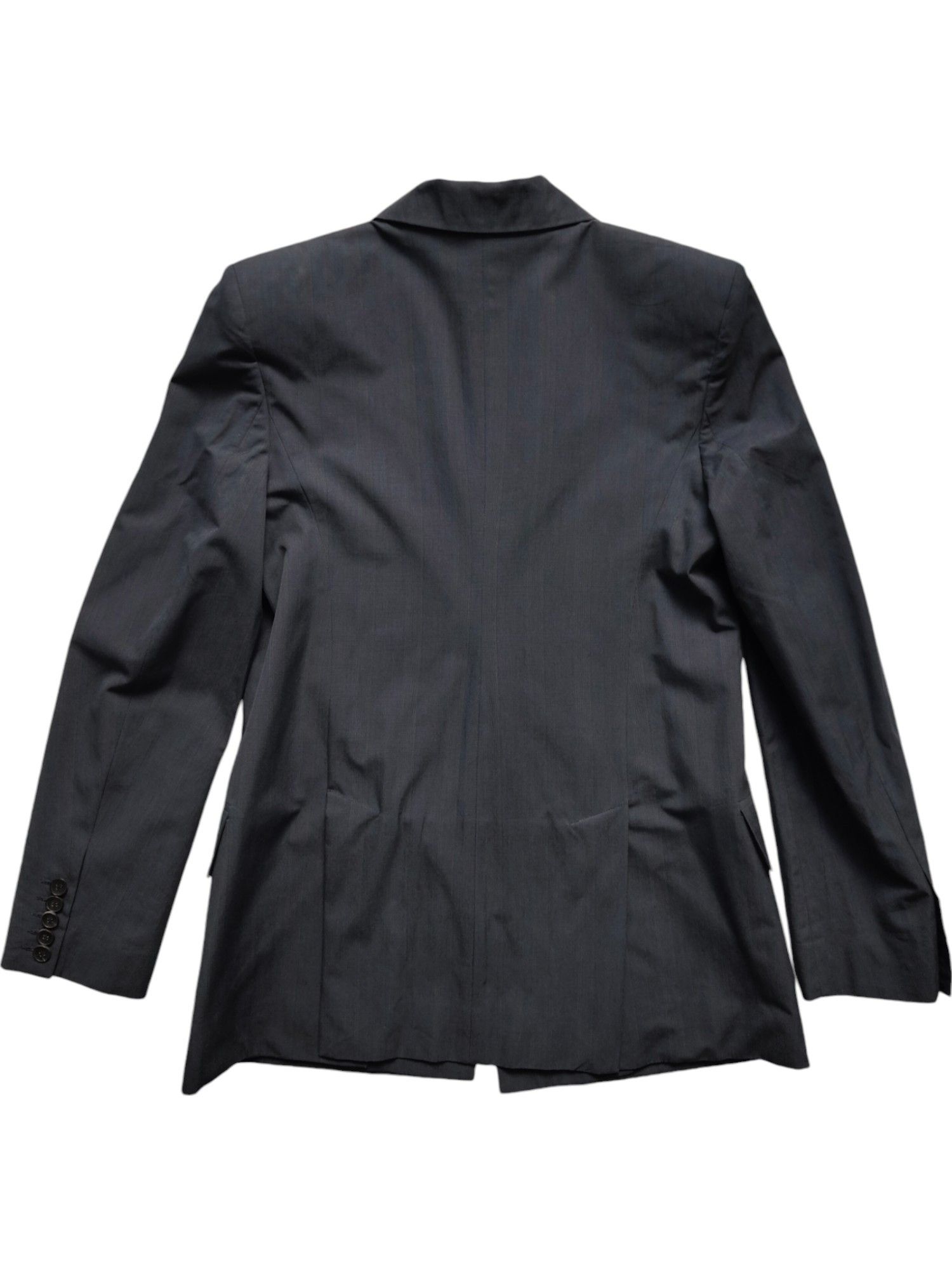 Isabel Marant Etoile Dark Grey Lightly Striped Double Breasted Blazer Size XS / US 0-2 / IT 36-38 - 2 Thumbnail
