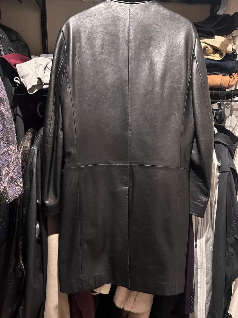 Helmut Lang Helmut Lang 04 Dragon Fly Leather Coat Size US M / EU 48-50 / 2 - 5 Thumbnail