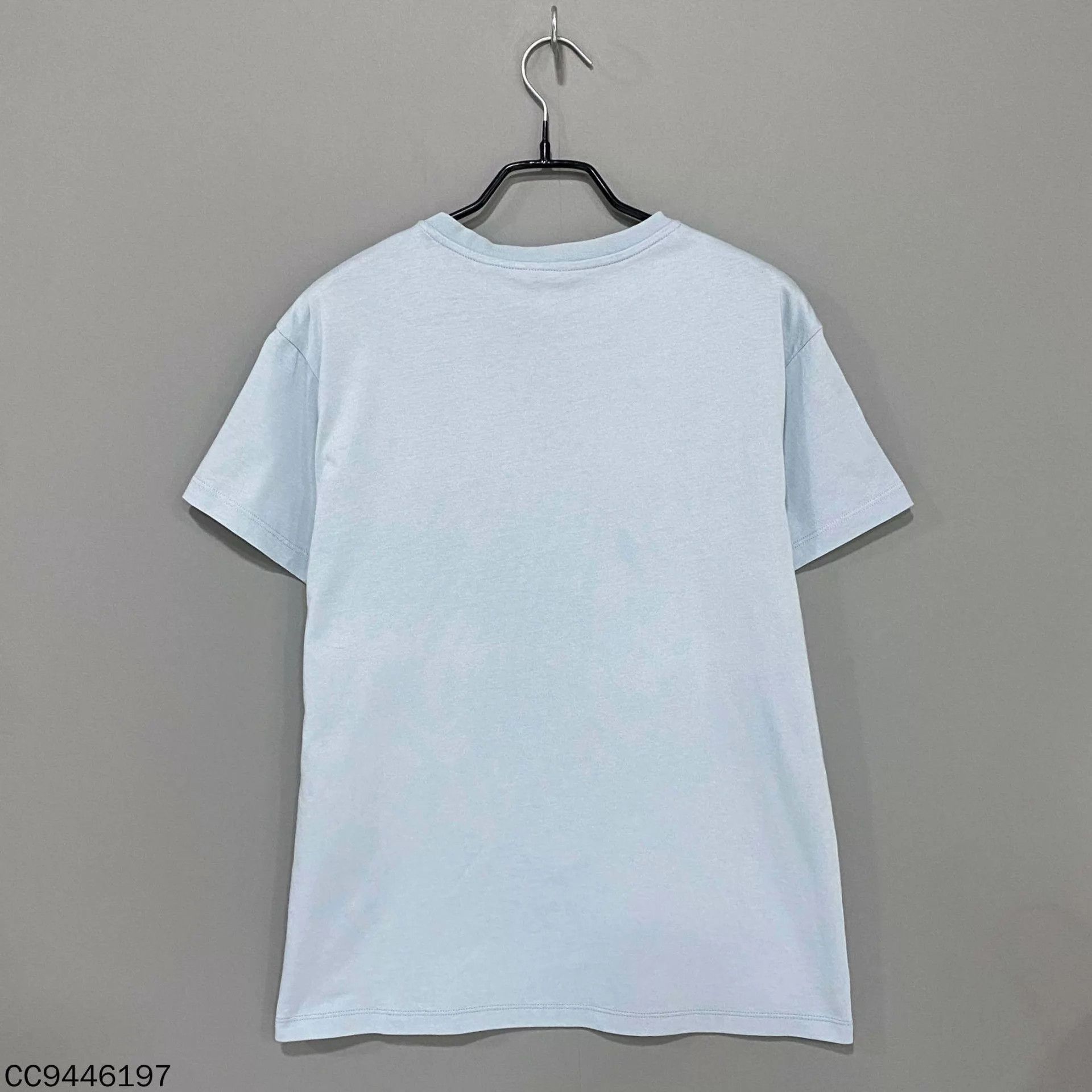 Loewe LOEWE Mist Blue Embroidered Logo Short Tee XS 95N Size US XS / EU 42 / 0 - 3 Thumbnail