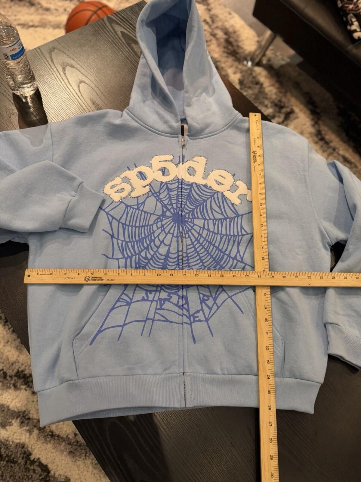 Sp5der Sp5der Stone Hoodie Size (XL) 2026 100% Authentic Blue VVS Size US XL / EU 56 / 4 - 9 Thumbnail
