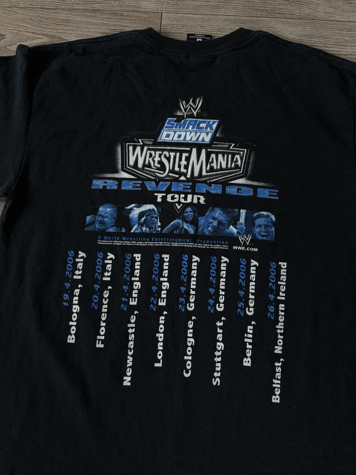 WWE WWE 2006 Wrestle Mania Revenge Tour UE Tee Size US M / EU 48-50 / 2 - 13 Thumbnail