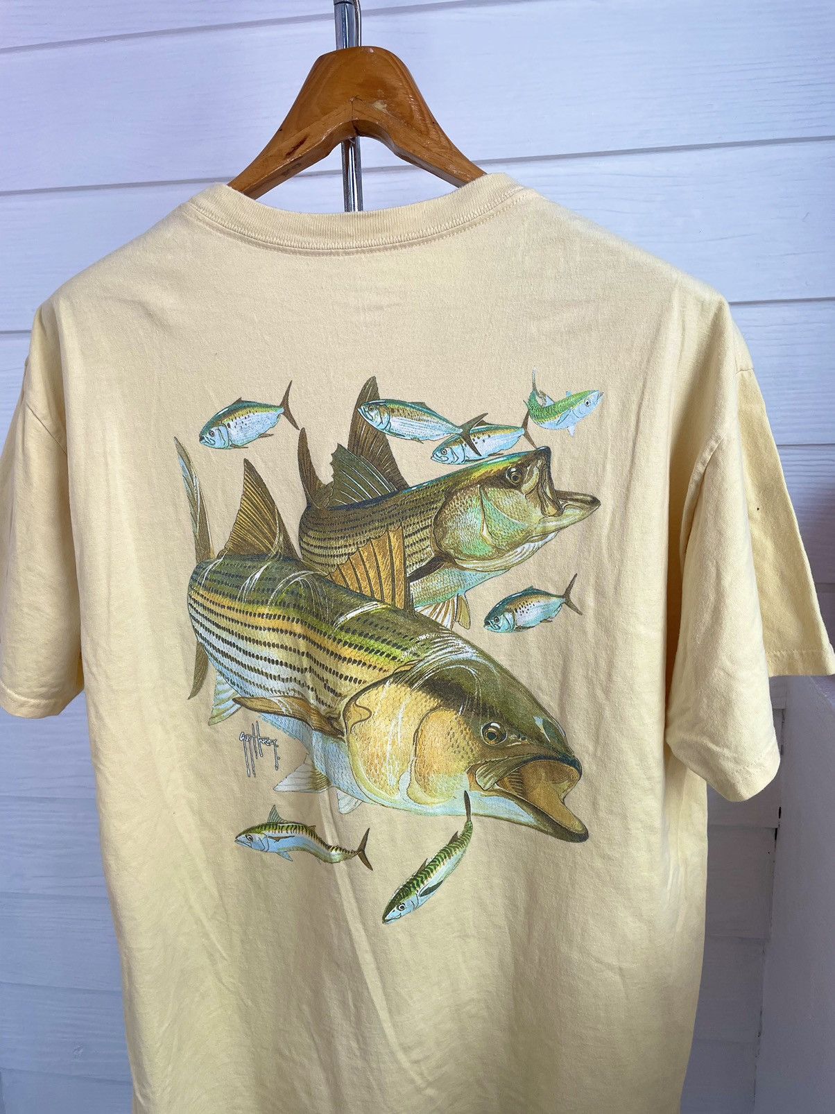 Guy Harvey VINTAGE 2014 GUY HARVEY POCKET TEE Size US L / EU 52-54 / 3 - 3 Thumbnail