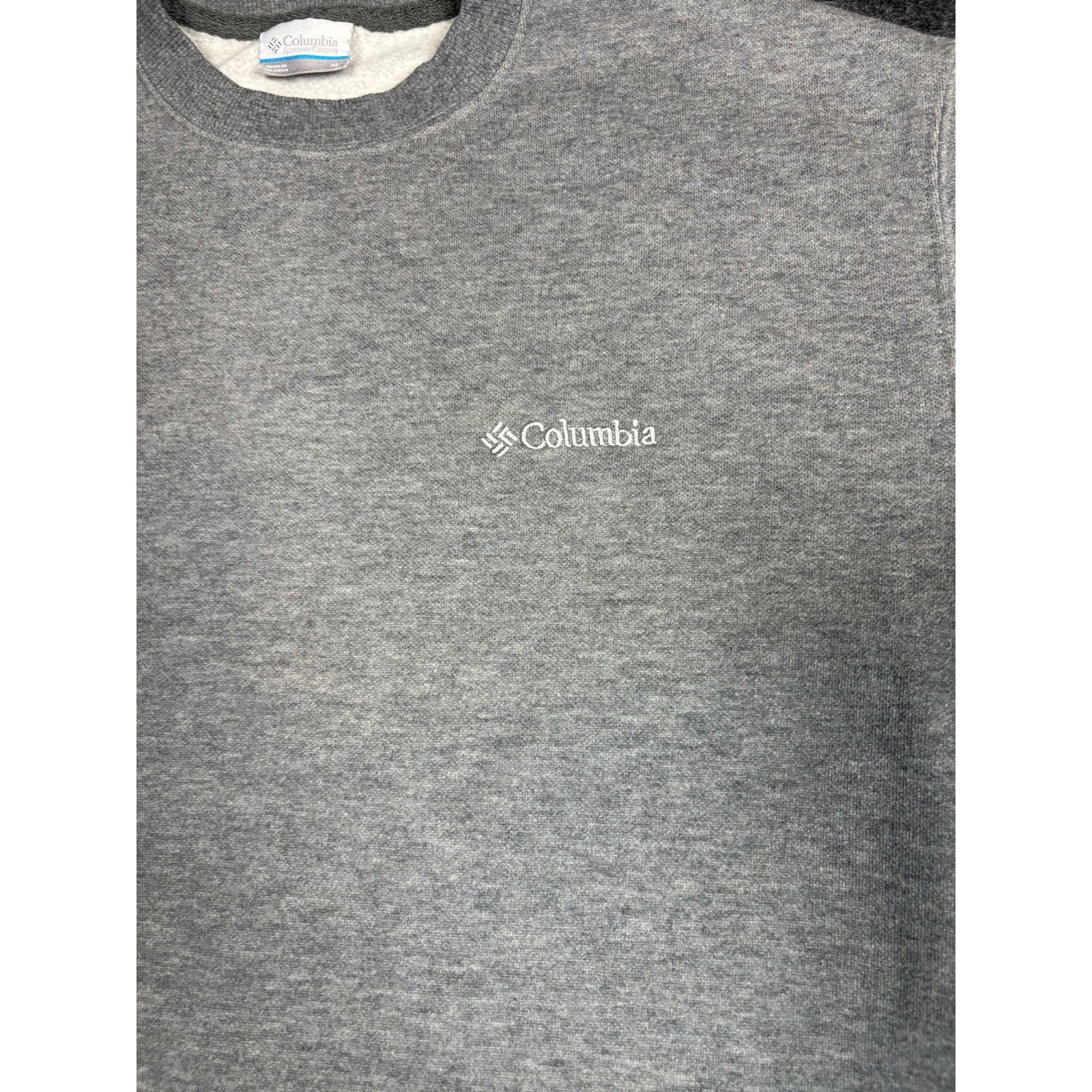 Columbia Columbia Gray Crewneck Sweatshirt Fleece Pullover #0463 Size US M / EU 48-50 / 2 - 2 Thumbnail